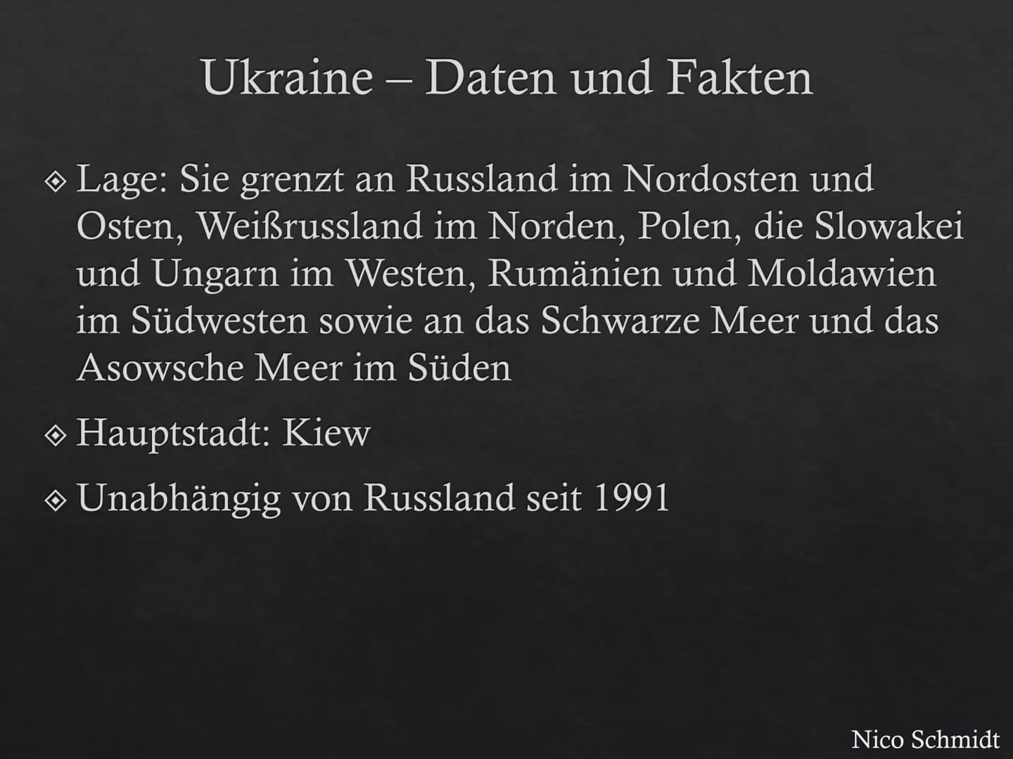 Die Ukraine
Von Nico Schmidt
Nico Schmidt BEL
Rotterdam
Turin
AMSTERDAM Bremen
Essen
Düsseldort
BERN
SCHWEIZ tr
Mailand
DANEMARK
Genua
Hambu