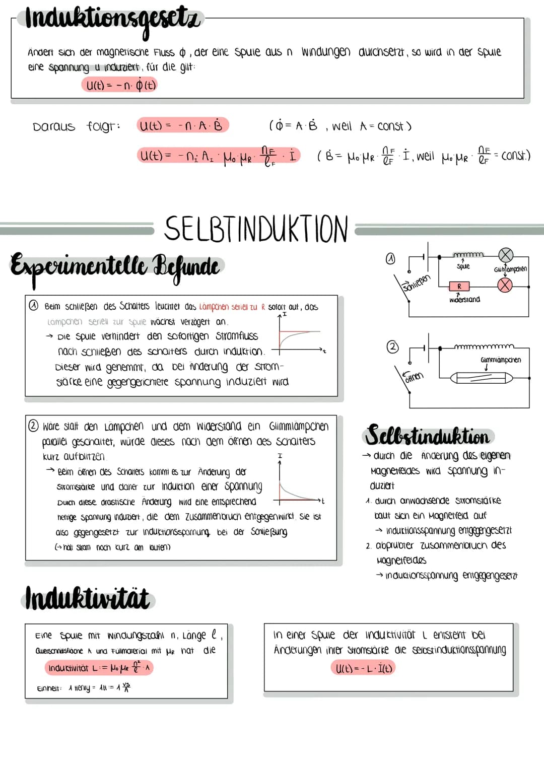 INDUKTION
magnetische Flussdichte
Die magnetische Flussdichte bezeichnet die Dichte der Feldlinien
Einheit A Tesia = AT = N
Das Induktionsge