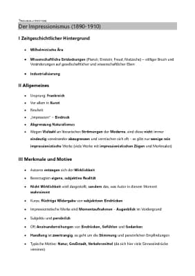 Know ALLE Literaturepochen - Abitur Lernzettel Deutsch thumbnail