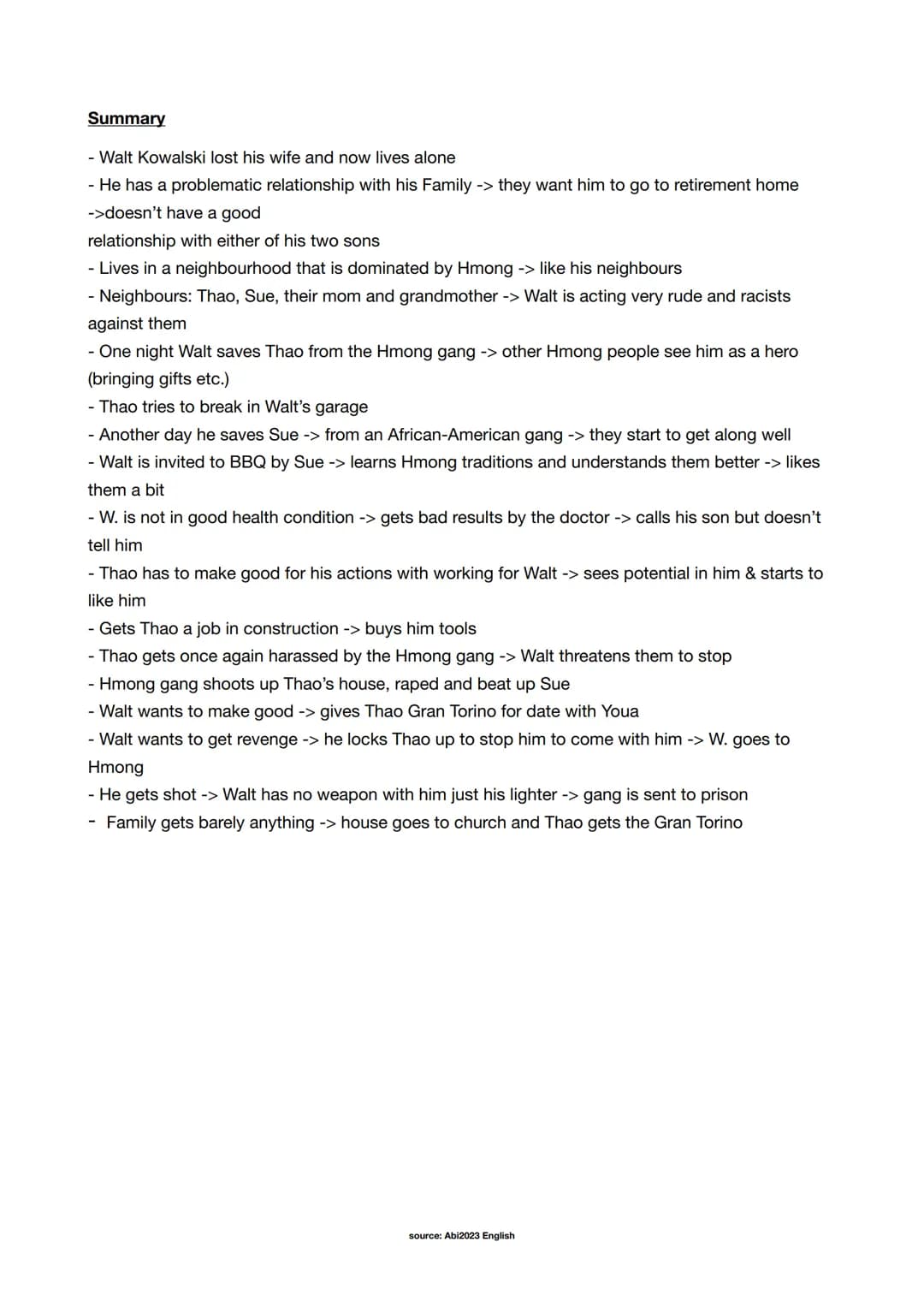 Gran Torino | Overview
Key facts about the film
screenplay: written by Nick Schenk
director and producer: Clint Eastwood (also stars as main