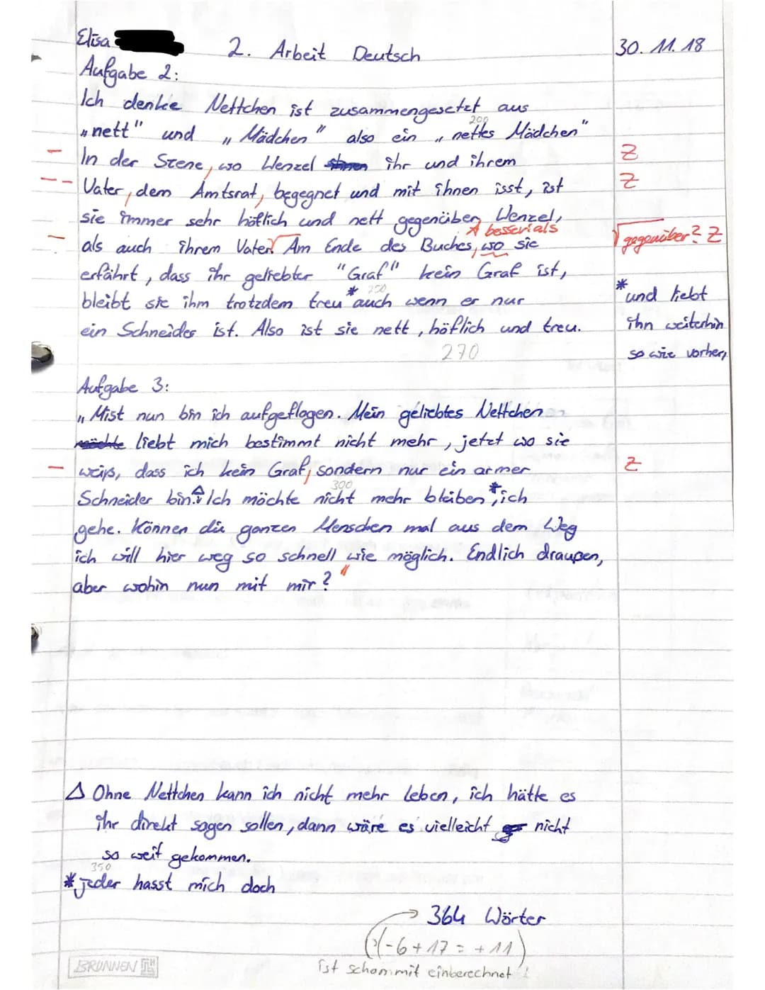 -
Elisa
Aufgabe 1:
In der Szene S. 35 2.1
, aus der
Gottfried
Novelle
Keller, wird Wenzels wahre Identität, durch ein
"1
2. Arbeit.
Deutsch
