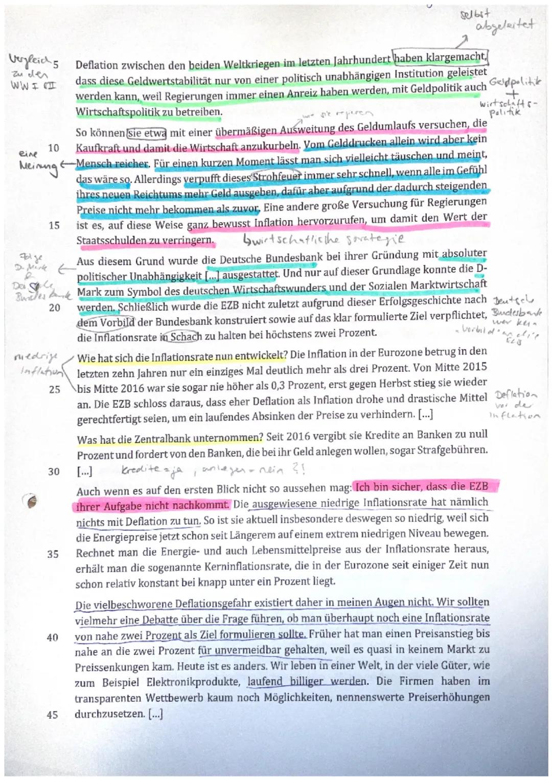 # Zweite Klausur

im Leistungskurs Sozialwissenschaften

am 1. Dezember 2021

Thema: Expansive Geldpolitik als Mittel der Wahl? Die EZB-Geld