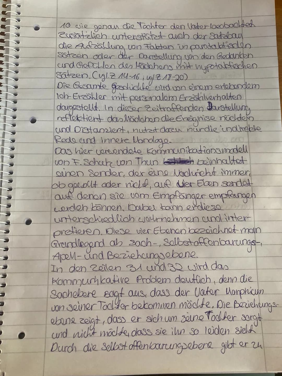 Deutsch EF (KL)
Julia Franck: Streuselschnecke
Der Anruf kam, als ich vierzehn war. Ich wohnte seit einem
Jahr nicht mehr bei meiner Mutter 