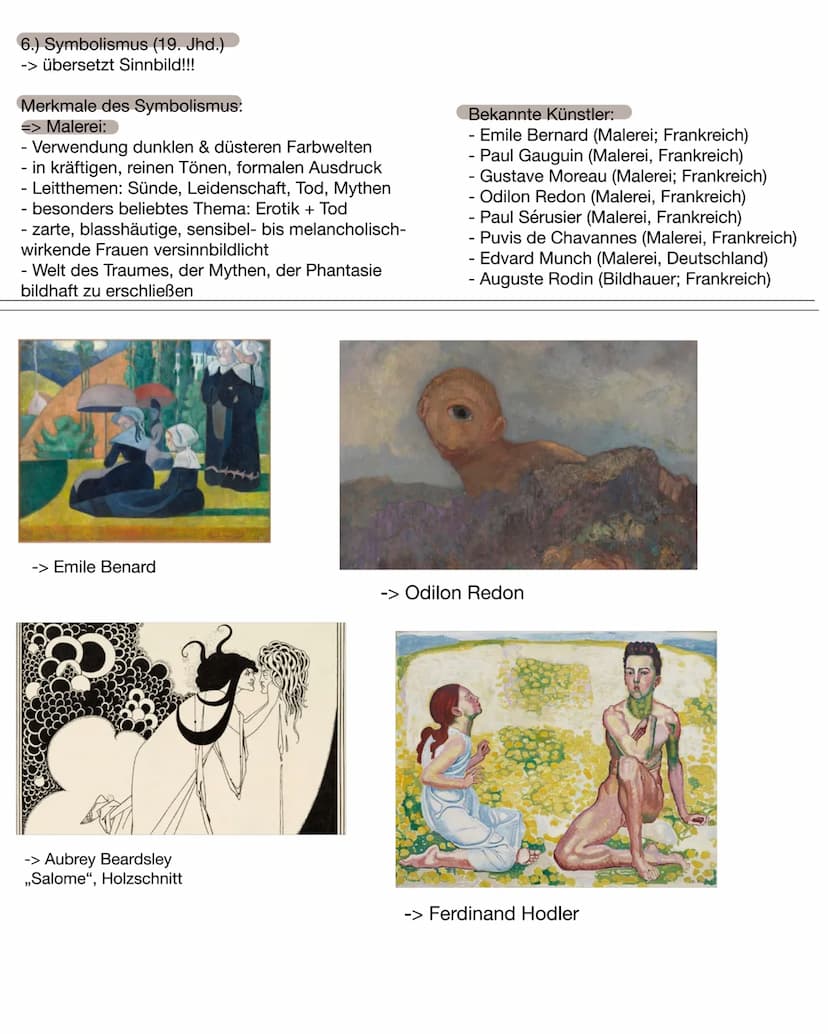 Kunst - Lernzettel:
-> Thema: einzelnen Epochen kennen + Maltechnik, Merkmale, bekannte Künstler
1.) Klassizismus (1770-1840)
Merkmale des K