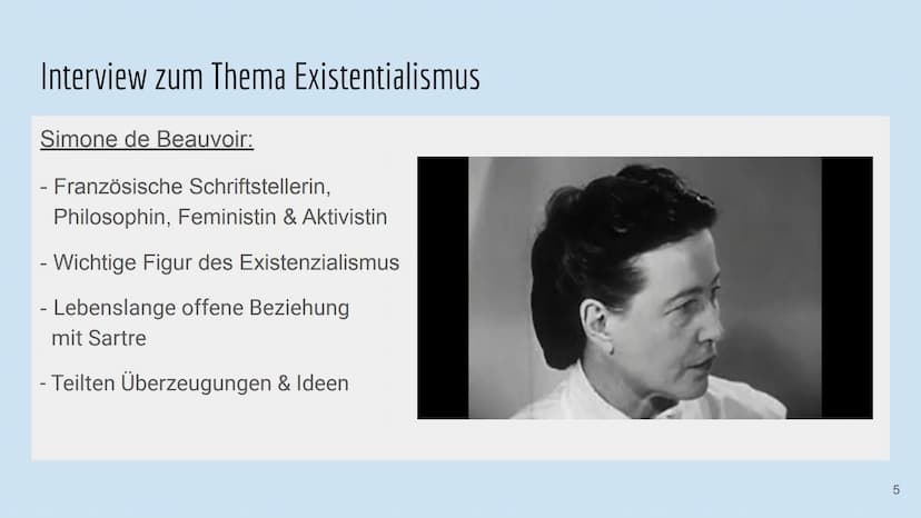 Die Existenzphilosophie von Jean-Paul-Sartre
Ist der Mensch wirklich frei, sich selbst vollständig zu entwerfen?
Von: Willa & Yade Jean-Paul