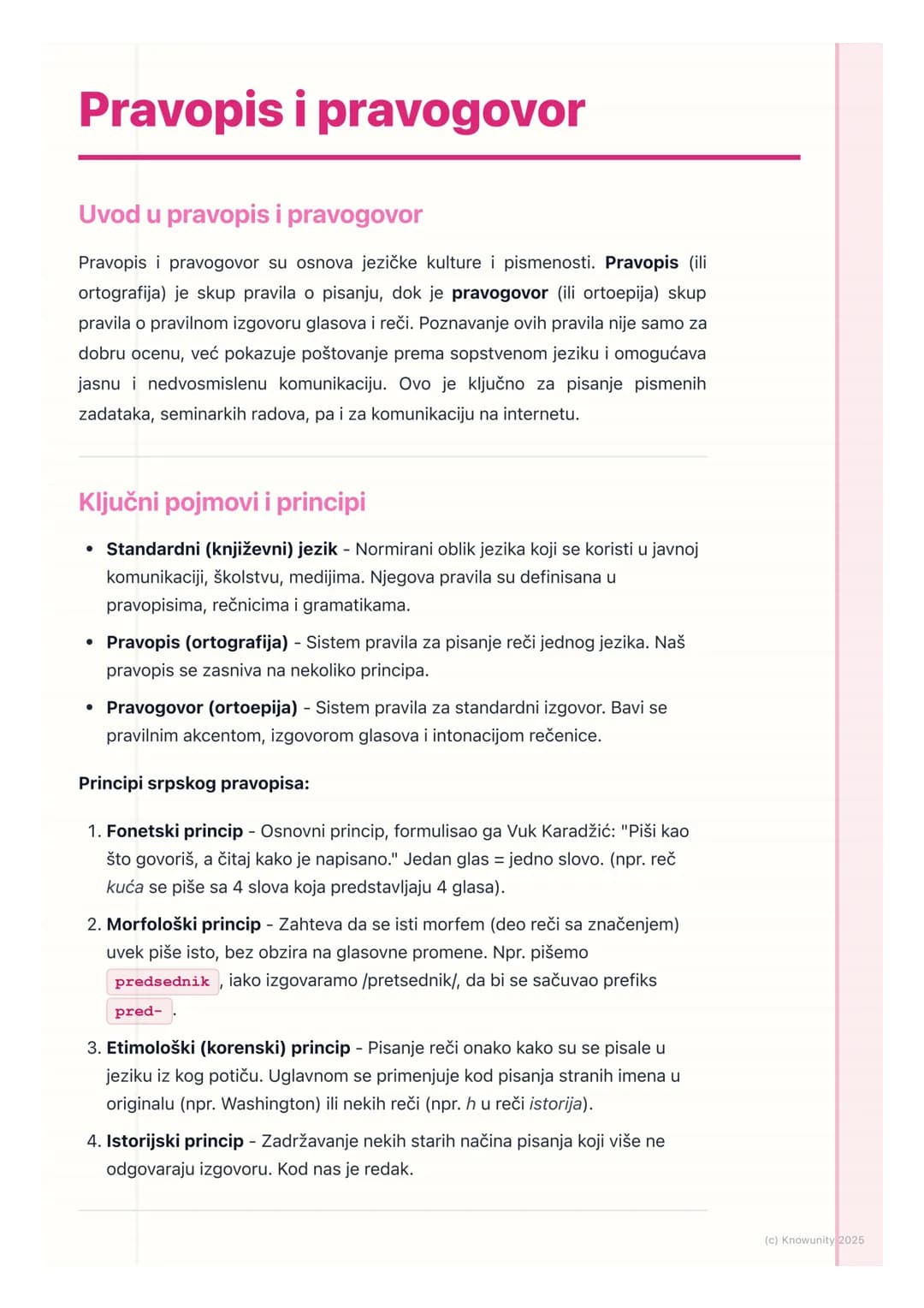 # Pravopis i pravogovor

Uvod u pravopis i pravogovor

Pravopis i pravogovor su osnova jezičke kulture i pismenosti. Pravopis (ili
ortografi