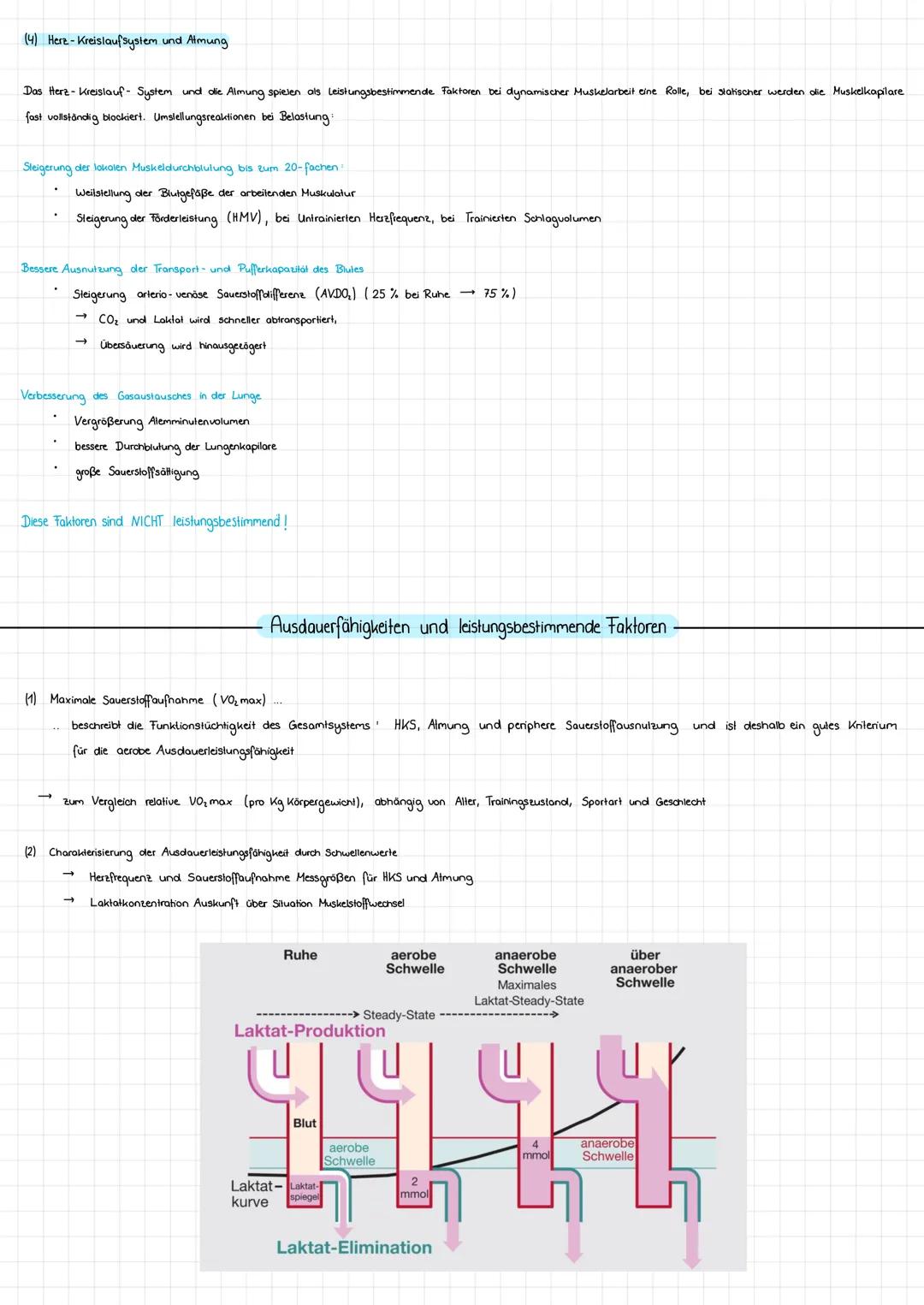--- OCR Start ---
Ausdauer
(1) Definition Ausdauer
Im Sport und auch allgemein versieht man unter Ausdauer die physische unol psychische Wid