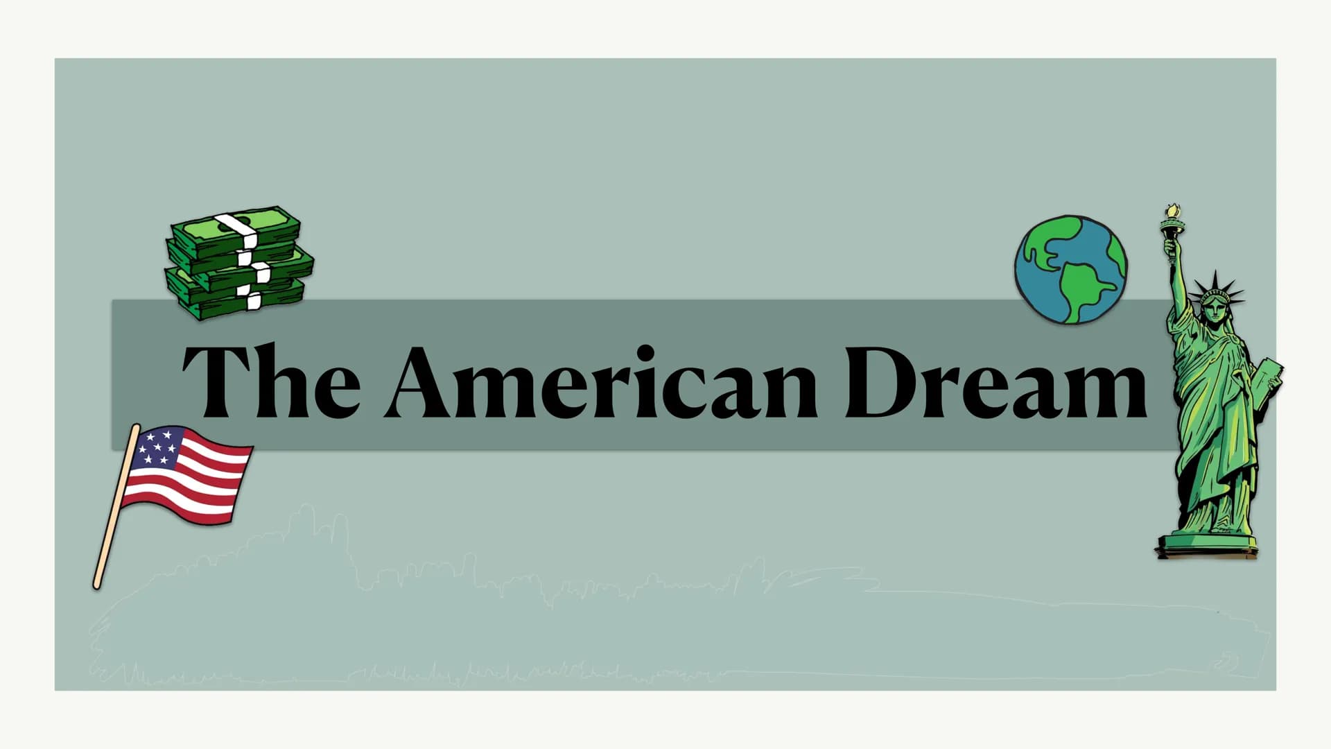 3
The American Dream
immlynwmmm
willindy Mratibuvshve
2 Table of contents
- What is the American dream? - Definition
- beliefs and values of