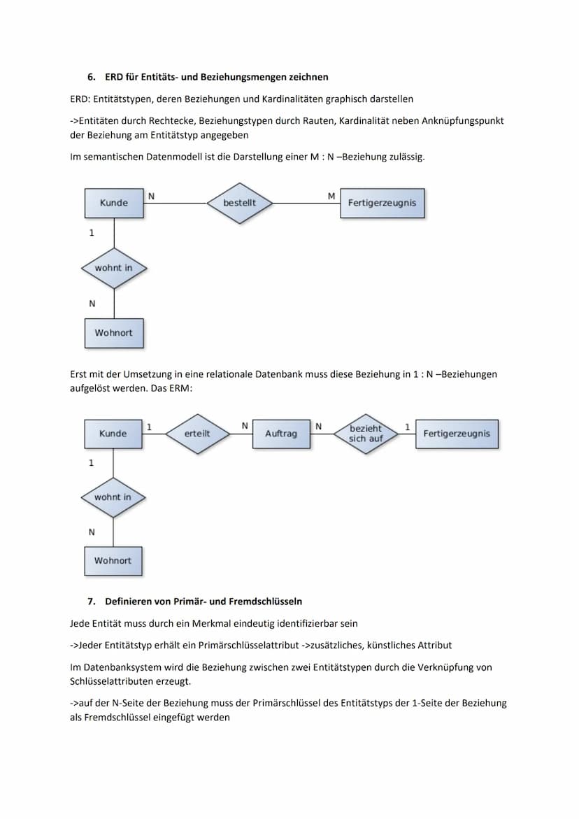 Datenbankdesign - ERM
1 Datenmodellierung
Ziel:
• feste, allgemeingültige Regeln schaffen, nach denen Informatiksysteme aufgebaut werden kön
