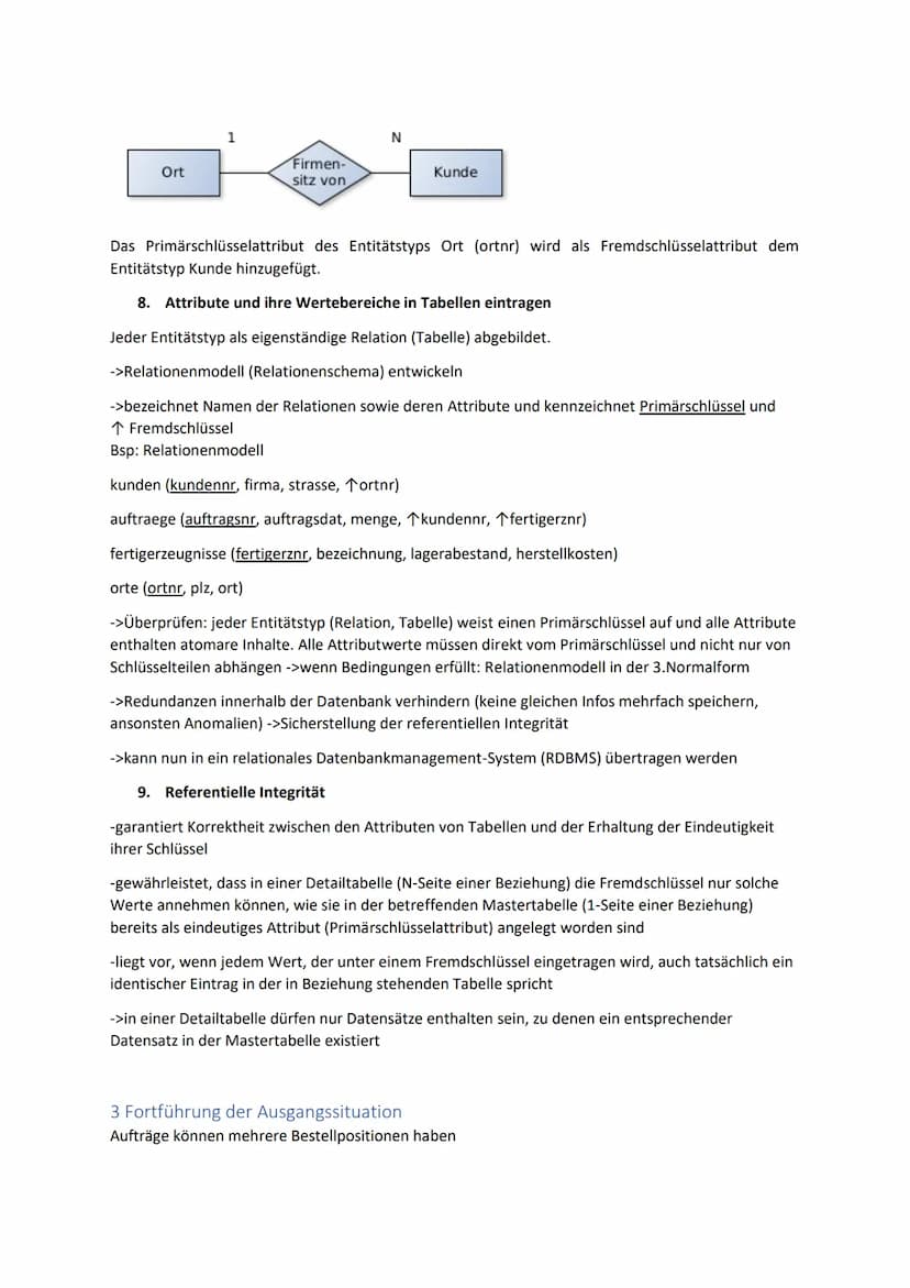 Datenbankdesign - ERM
1 Datenmodellierung
Ziel:
• feste, allgemeingültige Regeln schaffen, nach denen Informatiksysteme aufgebaut werden kön