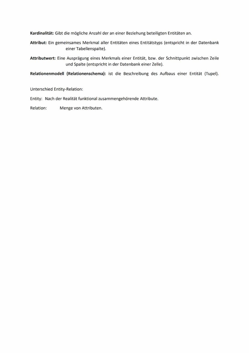 Datenbankdesign - ERM
1 Datenmodellierung
Ziel:
• feste, allgemeingültige Regeln schaffen, nach denen Informatiksysteme aufgebaut werden kön