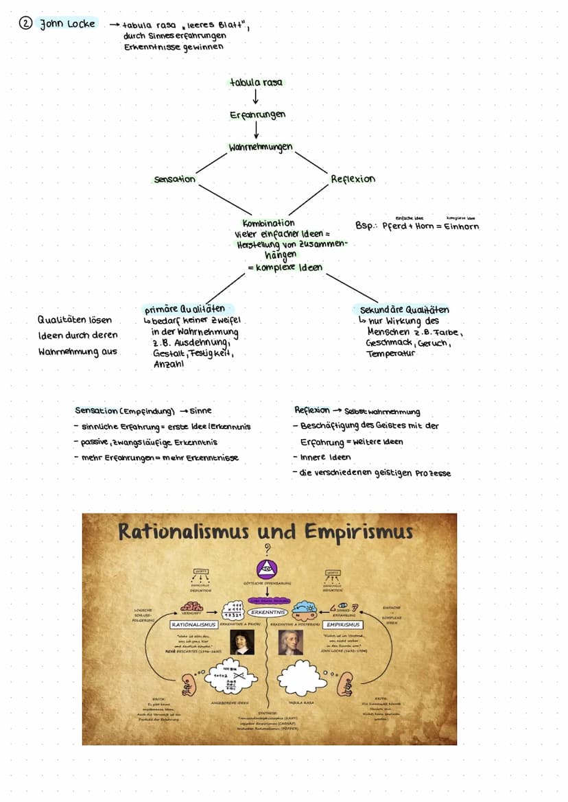 Grundbegriffe
Erkenntnis:
Lo bezeichnet das Ergebnis (das Erkannte) und den Prozess des Erkennens (den Erkenntnisakt)
Erkenntnistheorie:
L> 