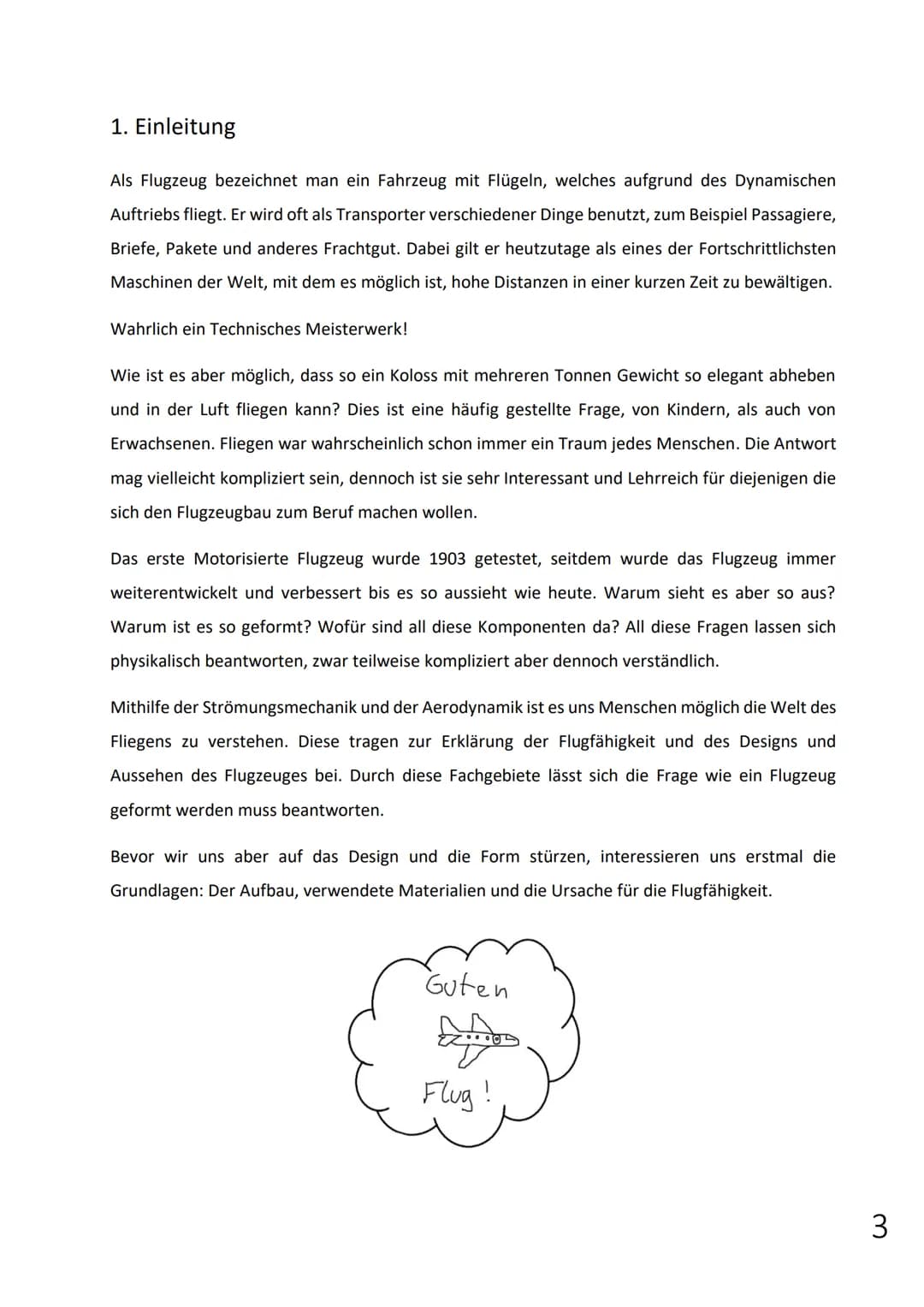 Fach: Physik
Aerodynamik eines Flugzeuges:
Wie musst ein Flugzeug geformt sein?
Eingereicht von.
Klasse 10a
Schuljahr: 2019/2020
Abgabetermi