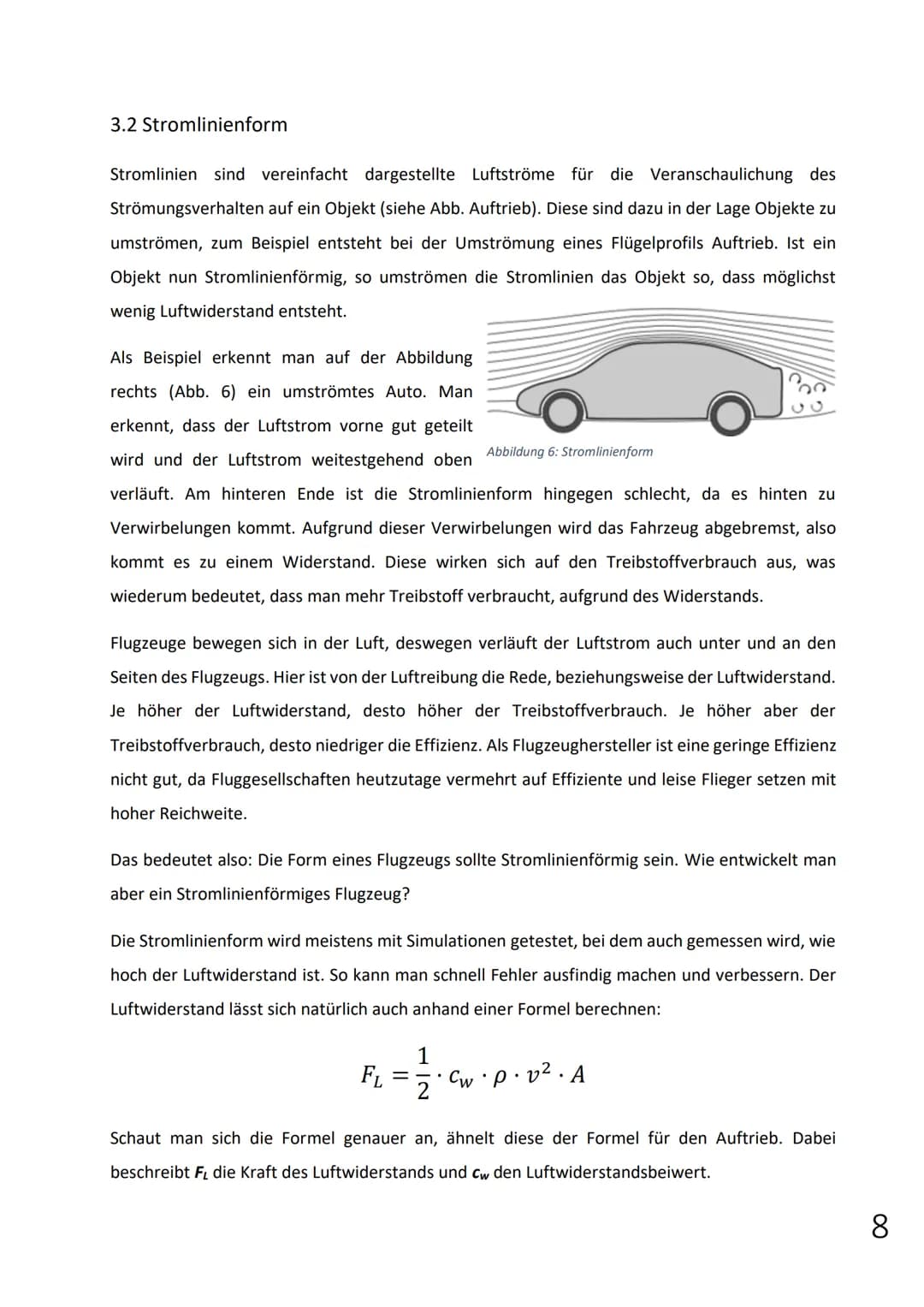 Fach: Physik
Aerodynamik eines Flugzeuges:
Wie musst ein Flugzeug geformt sein?
Eingereicht von.
Klasse 10a
Schuljahr: 2019/2020
Abgabetermi