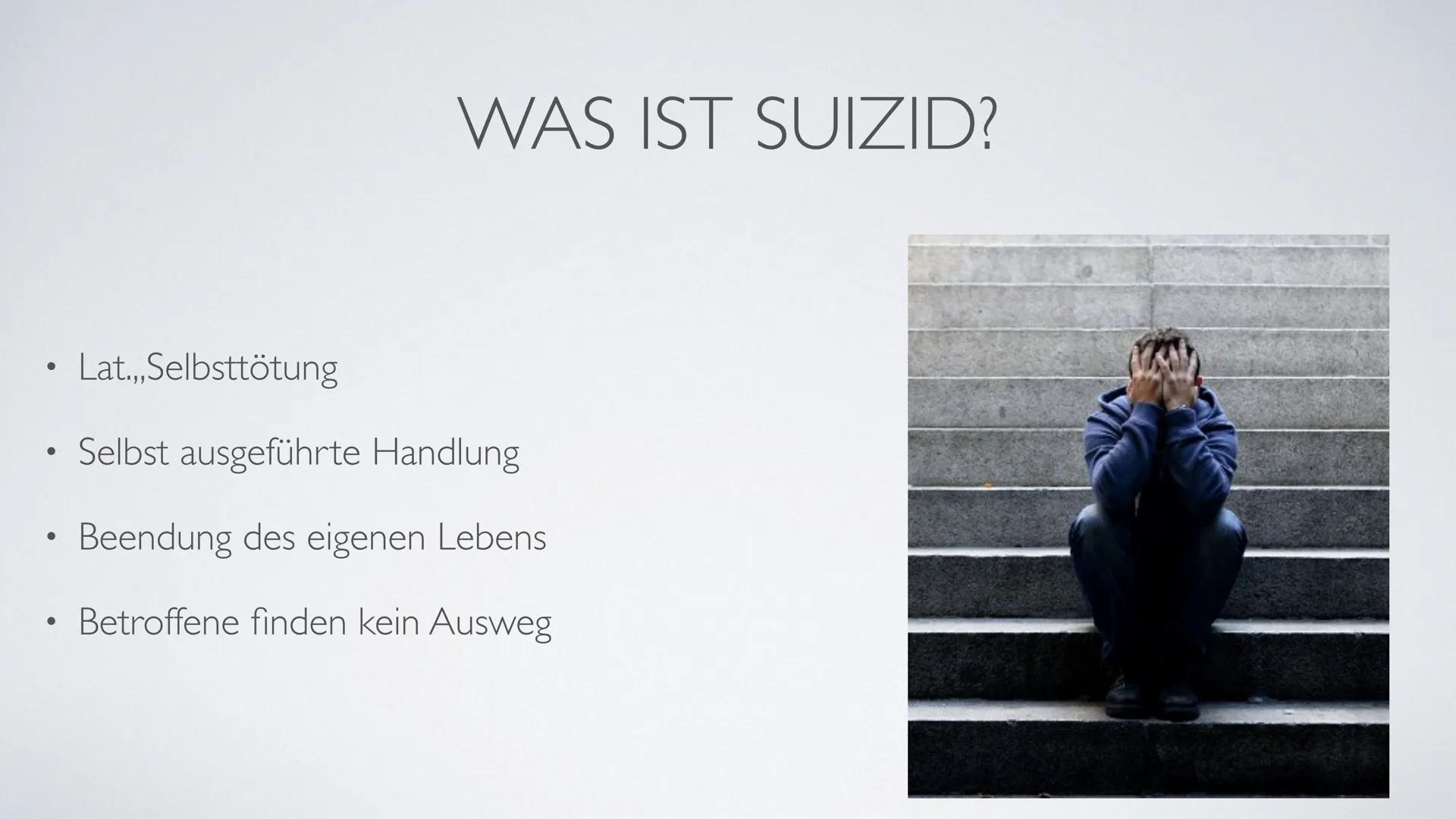 VERZWEIFLUNG
SORGEN
SUIZID STRESS MÜDIGKEIT
ÜBERFORDERUNG FRUSTRATION
HOFFNUNGSLOS PANIK 5 MUTLOSIGKEIT ANTRIEBSLOSIGKEIT
ALPTRAUM
NEGATIV
E