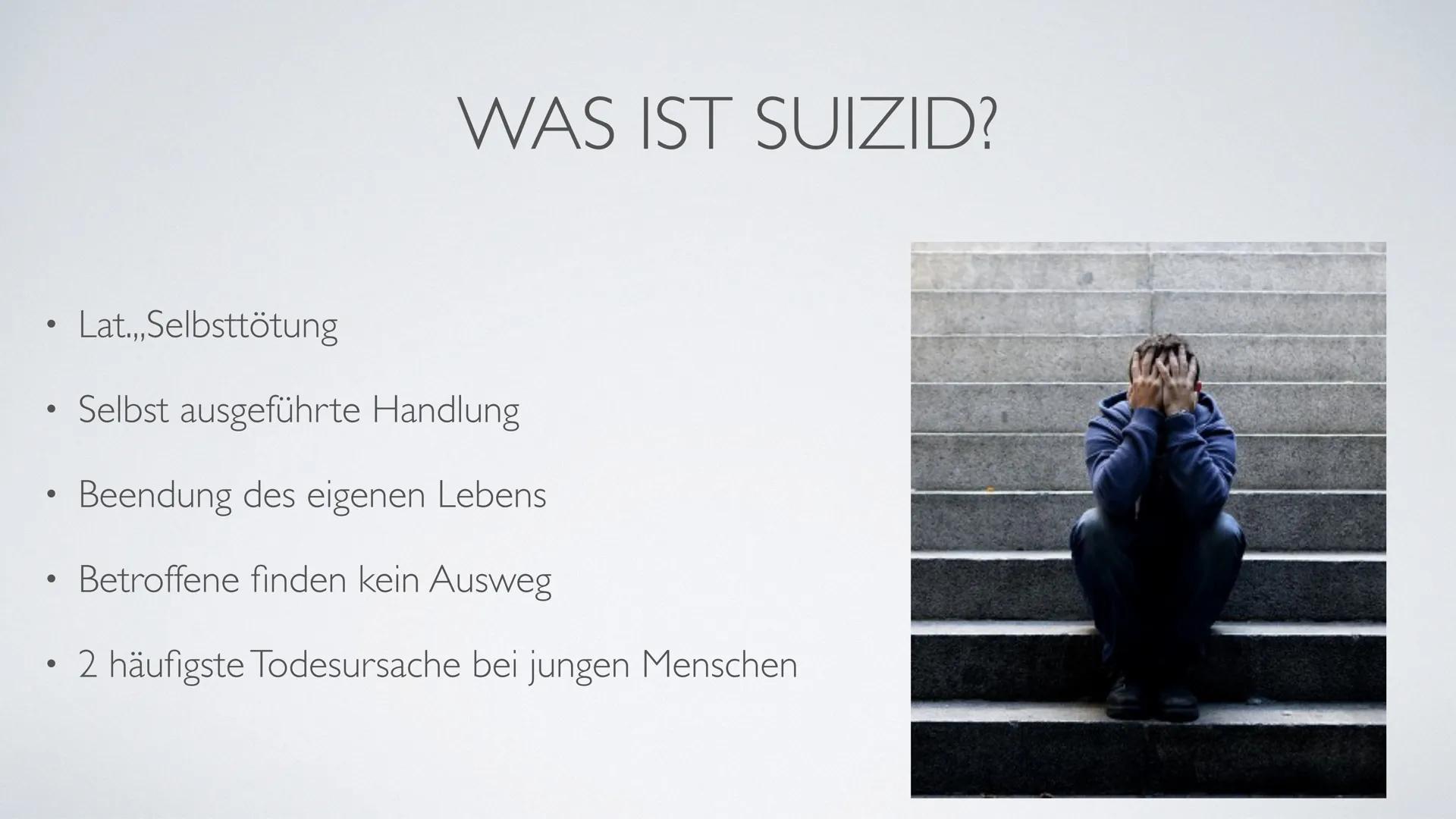 VERZWEIFLUNG
SORGEN
SUIZID STRESS MÜDIGKEIT
ÜBERFORDERUNG FRUSTRATION
HOFFNUNGSLOS PANIK 5 MUTLOSIGKEIT ANTRIEBSLOSIGKEIT
ALPTRAUM
NEGATIV
E