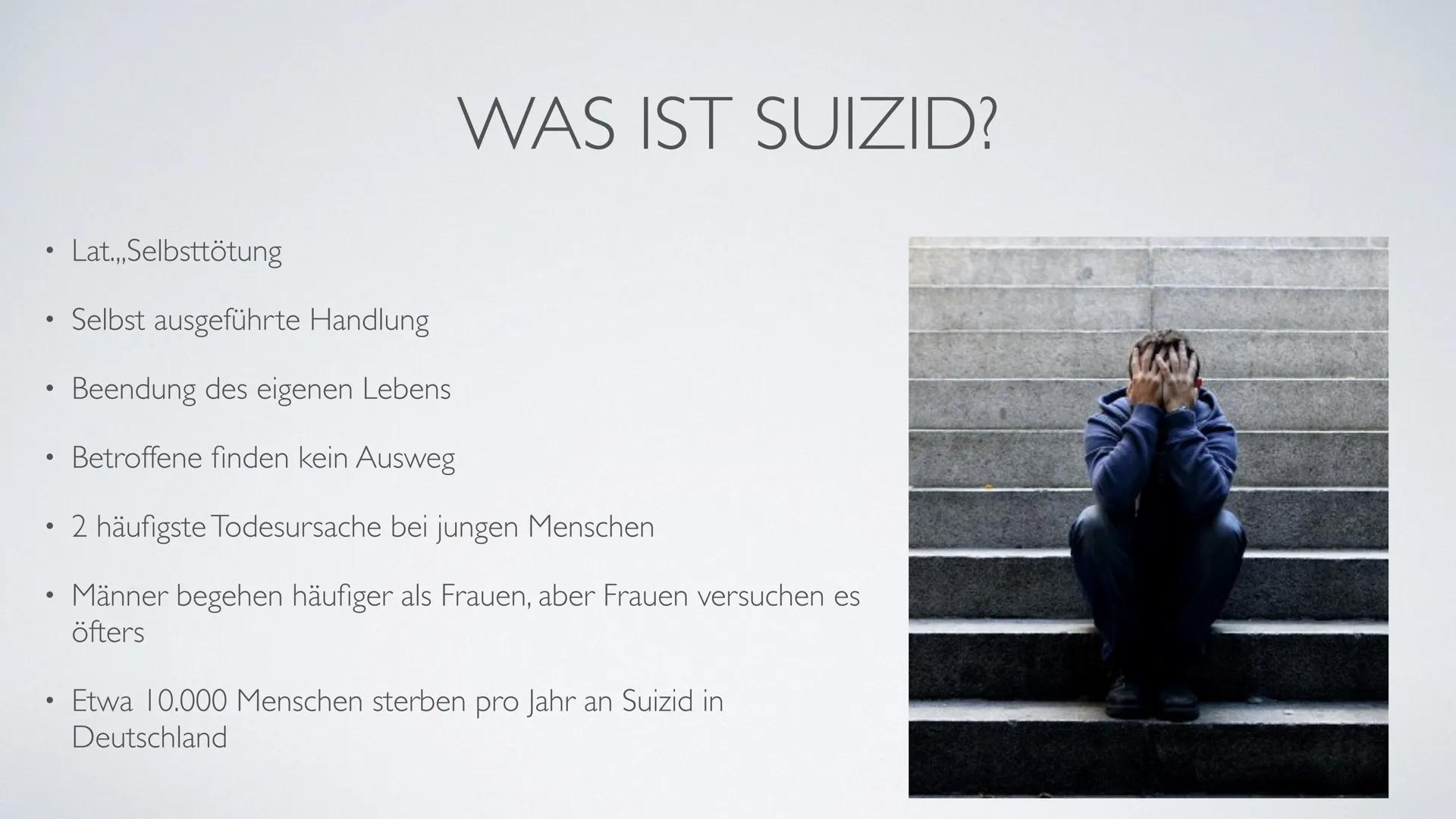 VERZWEIFLUNG
SORGEN
SUIZID STRESS MÜDIGKEIT
ÜBERFORDERUNG FRUSTRATION
HOFFNUNGSLOS PANIK 5 MUTLOSIGKEIT ANTRIEBSLOSIGKEIT
ALPTRAUM
NEGATIV
E