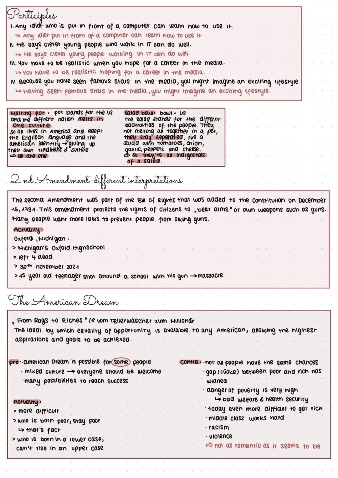 Useful Phrases
Introduction:
> first of all → zvallererst
> wheter... or not ob... oder nicht..
> first (ly) / second(ly) → erstens/2weitens