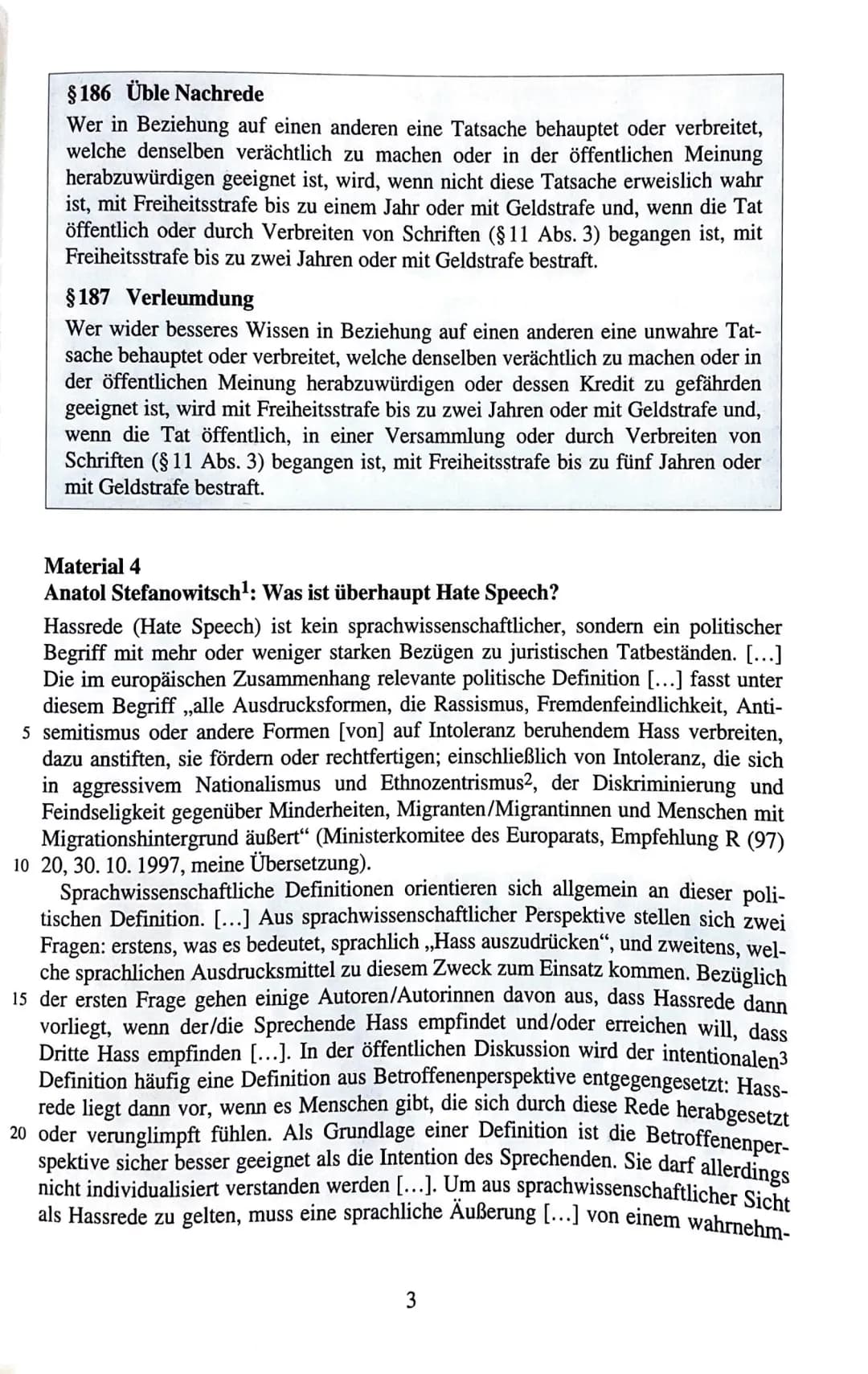 Deutsch (Grundkurs) - Übungsaufgabe 1
Materialgestütztes Verfassen argumentierender Texte
Aufgabenstellung
Sie sind Vertreterin bzw. Vertret