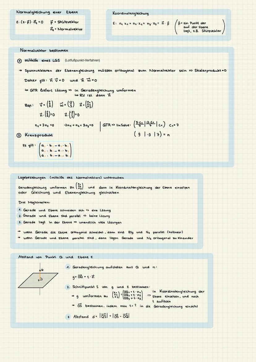 Ortsvektor
P ist ein Punkt im Raum mit den Koordinaten (P₁1P2/P3).
Dann ist OP (oder ) = (A) der Ortsvektor zu P
Länge/Betrag eines Ortsvekt