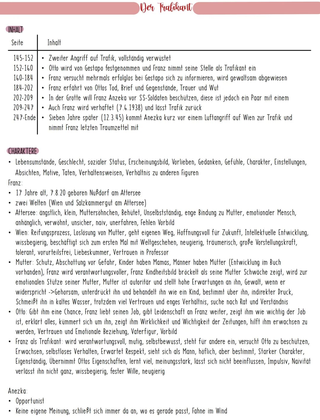 ANALYSE EPISCHER TEXTE
Einleitung
Titel, Thema, Autor, Erscheinungsjahr, Textsorte
Evtl. Zentrale Fragestellung aufgreifen
Zielperspektive f