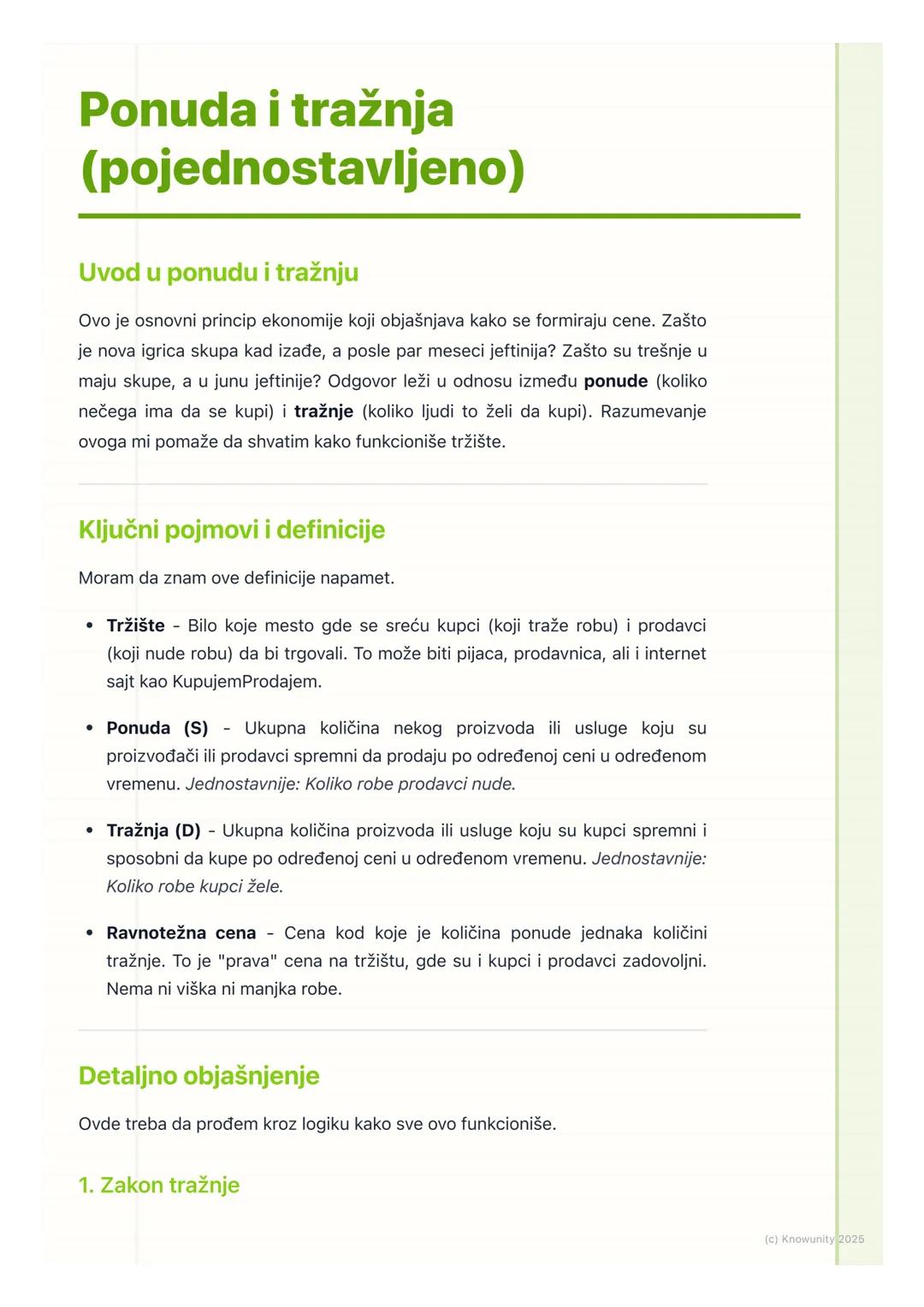 # Ponuda i tražnja
(pojednostavljeno)

Uvod u ponudu i tražnju

Ovo je osnovni princip ekonomije koji objašnjava kako se formiraju cene. Zaš