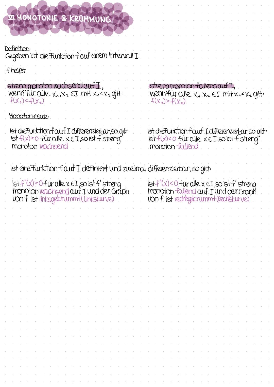 A B LETUNG
UN
D
A B
L E IT UN
Es gitt f'(a) - lim
h→0
Definition: Die Funktion f sei auf dem Intervall. I definiert.
Wenn der Differenzquoti