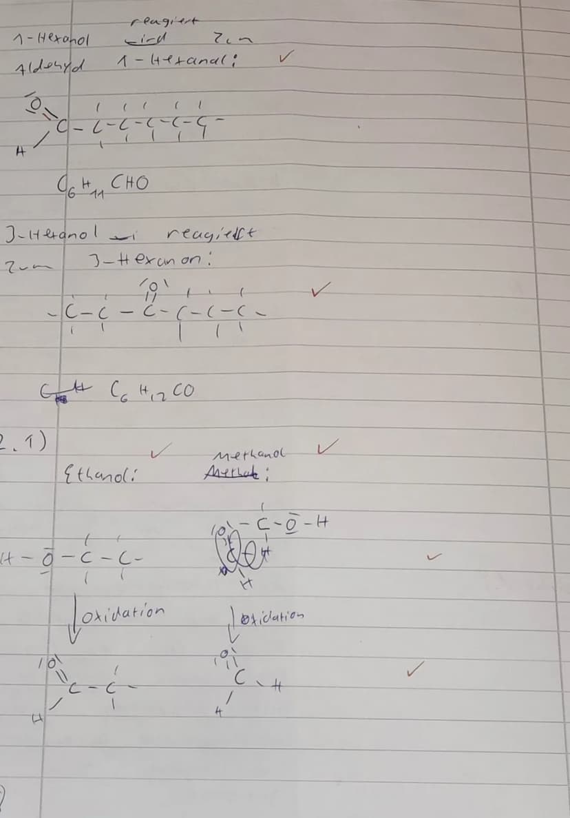 Kurs:
Fachlehree
EE
Klausur Chemie
Nam
02.12.2021
Material 1:
Im Online-Lexikon WIKIPEDIA kann man nachlesen: ,,1-Hexanol ist eine klare, fa