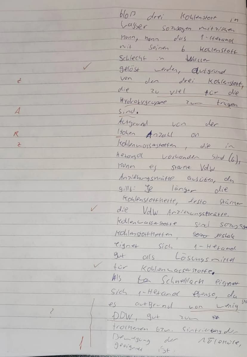 Kurs:
Fachlehree
EE
Klausur Chemie
Nam
02.12.2021
Material 1:
Im Online-Lexikon WIKIPEDIA kann man nachlesen: ,,1-Hexanol ist eine klare, fa