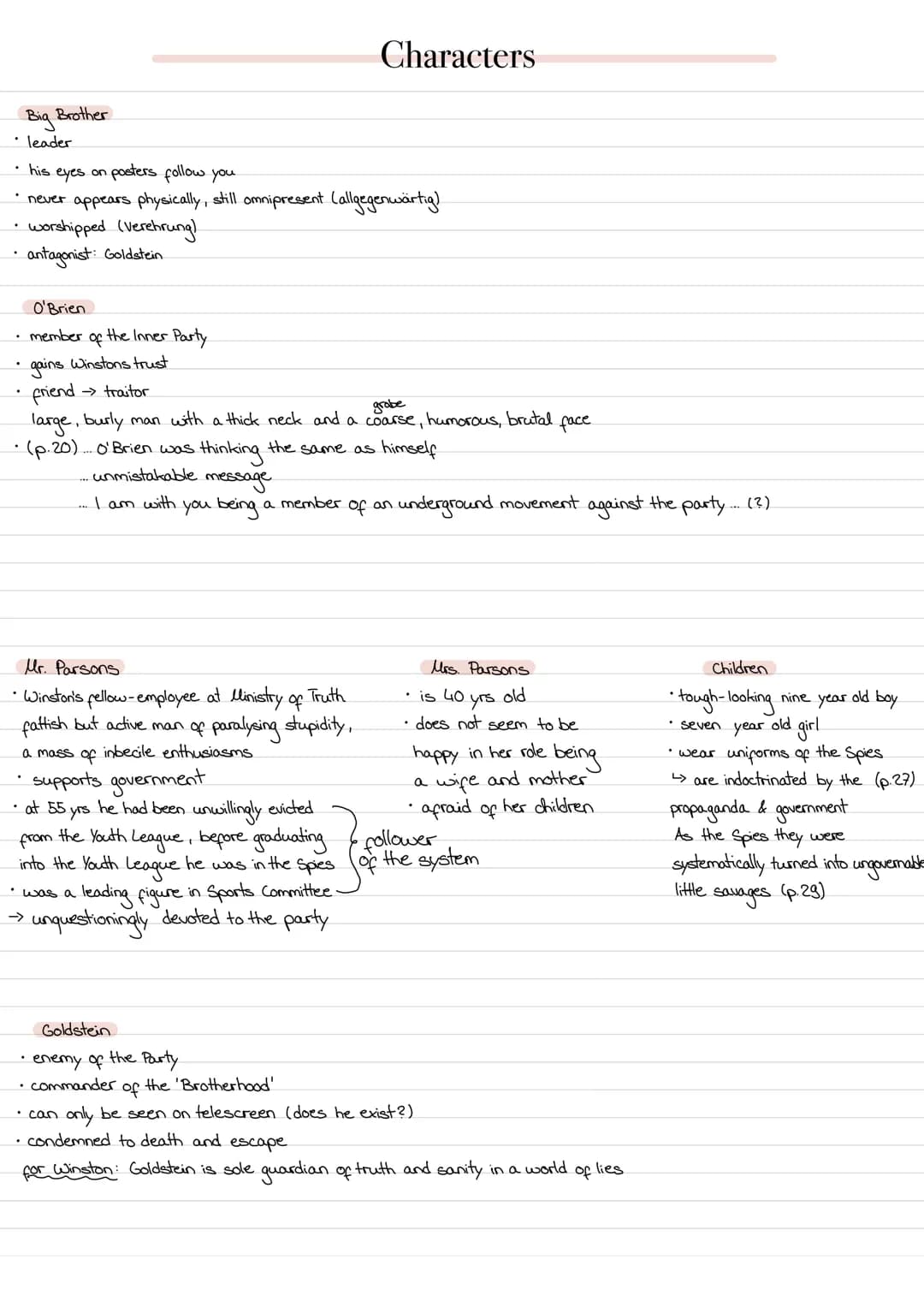 The proles' way of life
proles → proletariat → arbeiterschicht
special literature for proles.
.
The proles (Chapter 7)
p.81.... The party cl