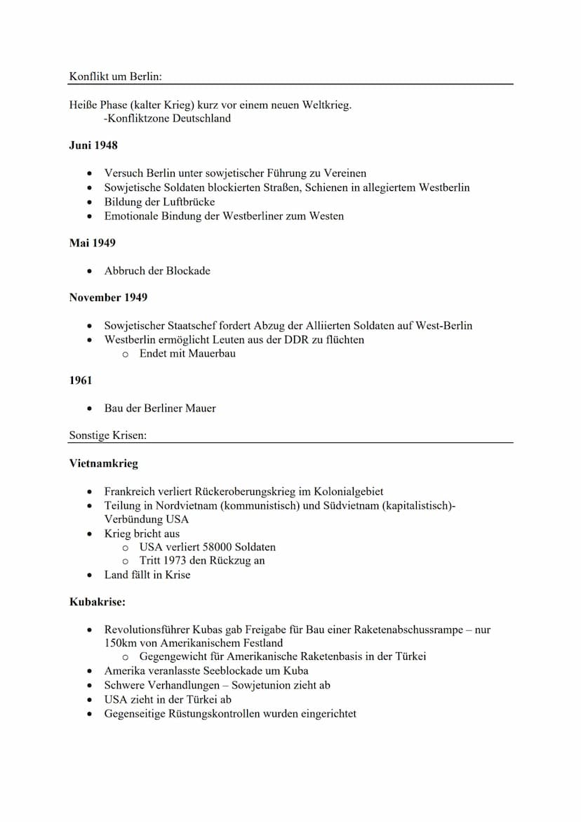 GGK Zusammenfassung J2
USA und UDSSR Zwei unvereinbare Gesellschaftsmodelle?
Gründe und Ziele der Unabhängigkeitserklärung:
Abtrennung vom M