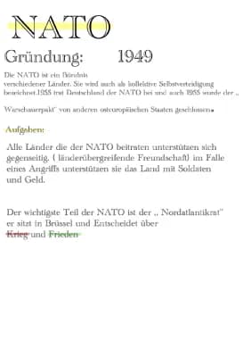 Know NATO Lernzettel thumbnail