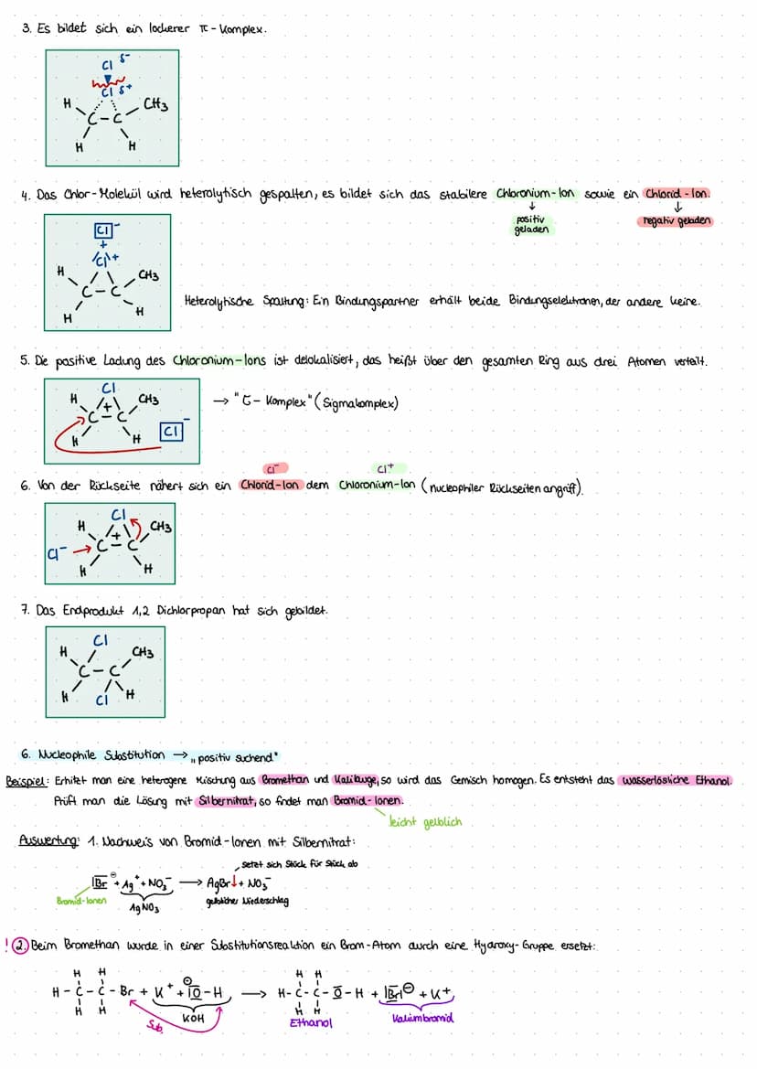 Chemie Cernzettel
1. Nomenklatur von Allianen, Halogenallanen und ihren Isomeren.
Allane: 1. Hauptkelten festlegen → hinterer Teil des Namen
