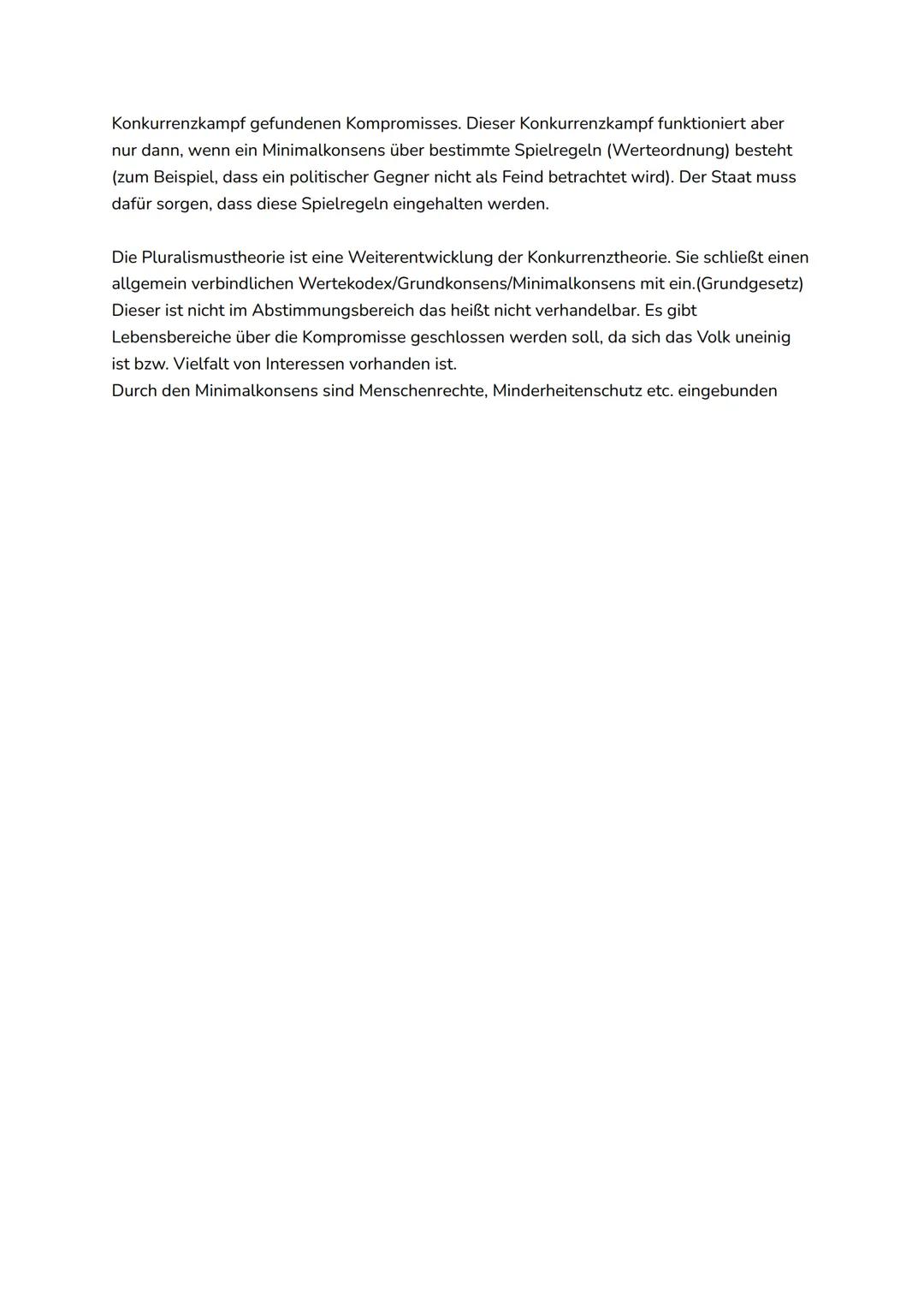 Menschenbild
Gemeinwohl
Vordenker
Verhältnis
politische
Entscheidungsverfa
Demokratietheorien
hren
Identitätstheorie
Homogenität
Theorie
fre