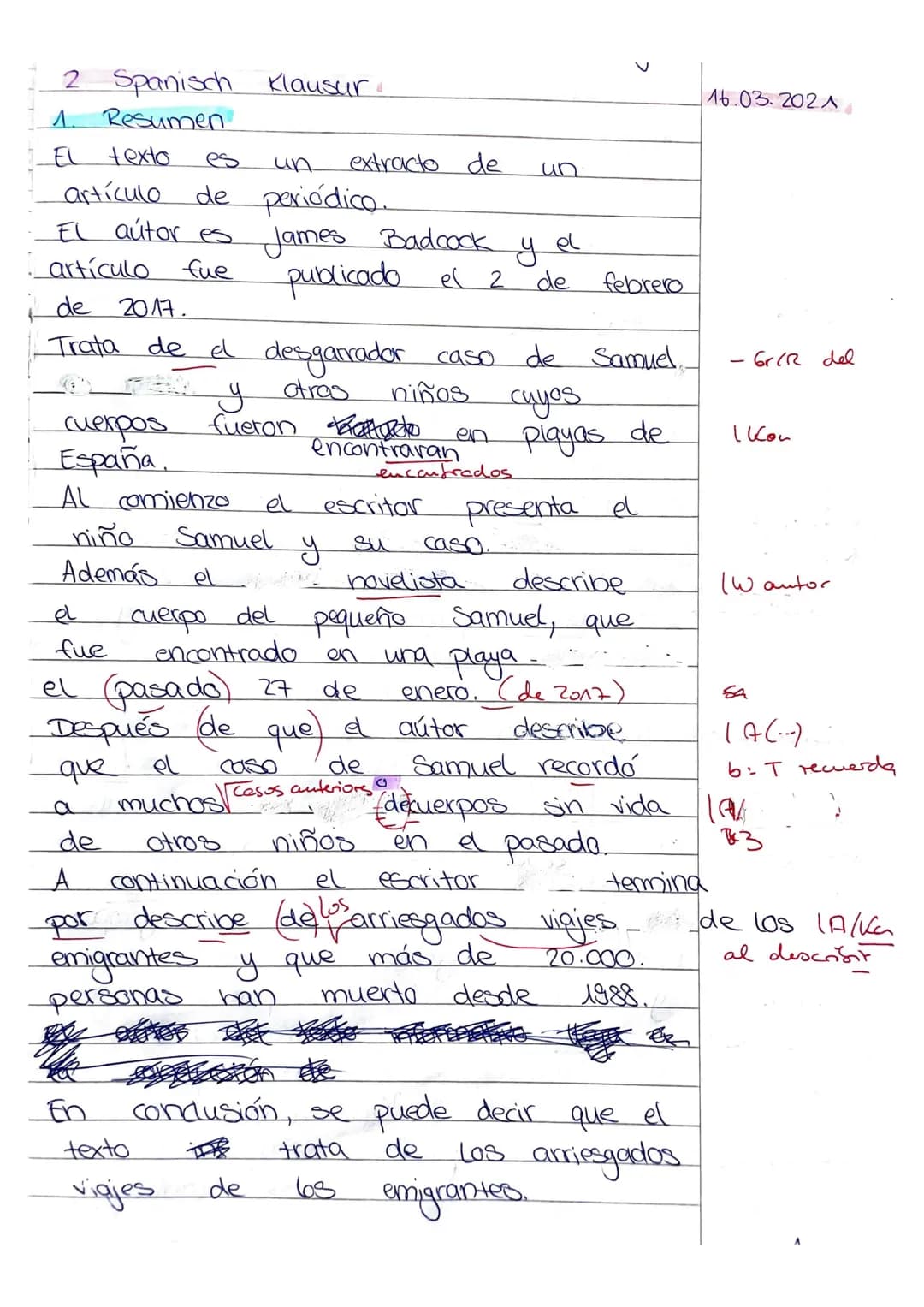 Parte A Gramática
1. Cambia las frases en indefinido.
Ejemplo: Mi amigo viene a las ocho. Mi amigo vino a las ocho.
(1. Me molesta el ruido.