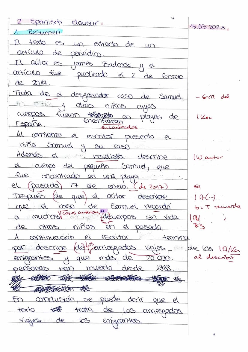 Parte A Gramática
1. Cambia las frases en indefinido.
Ejemplo: Mi amigo viene a las ocho. Mi amigo vino a las ocho.
(1. Me molesta el ruido.