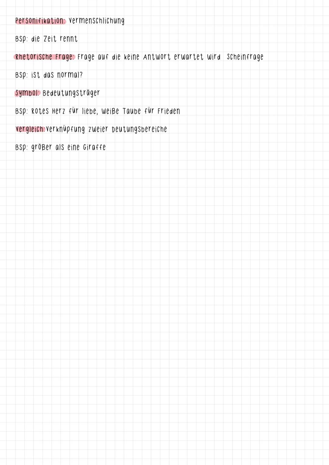 # Stilmittel

Alliteration: mehrere aufeinanderfolgende wörter beginnen mit dem gleichen Buchstaben

BSP:Milch macht müde Männer munter

Ana