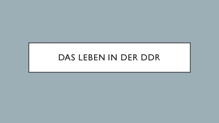 Know Das Leben in der DDR thumbnail
