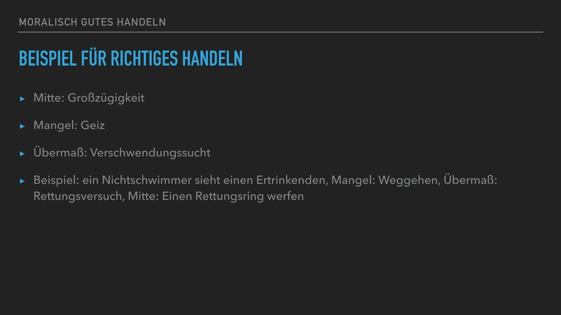 MORALPHILOSOPHIE
ARISTOTELES LEBEN DES ARISTOTELES
ARISTOTELES STECKBRIEF
► Lebensdaten: 384 v. Chr. bis 322 v. Chr.
▸ Beruf: Philosoph, Wis