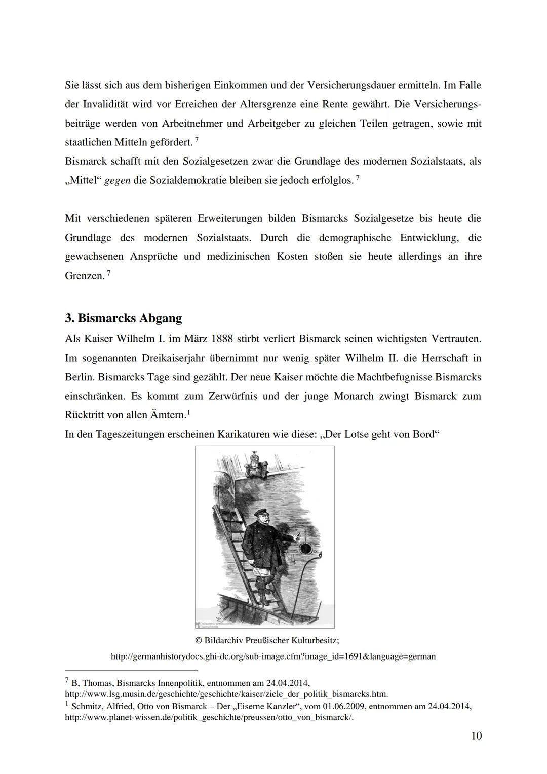 Thema der Arbeit:
Gehasst und verehrt:
Otto von Bismarck
Unterrichtsfach: Geschichte
Lehrer:
XXX
Abgabetermin: XXX
Präsentation:
XXX Thema d