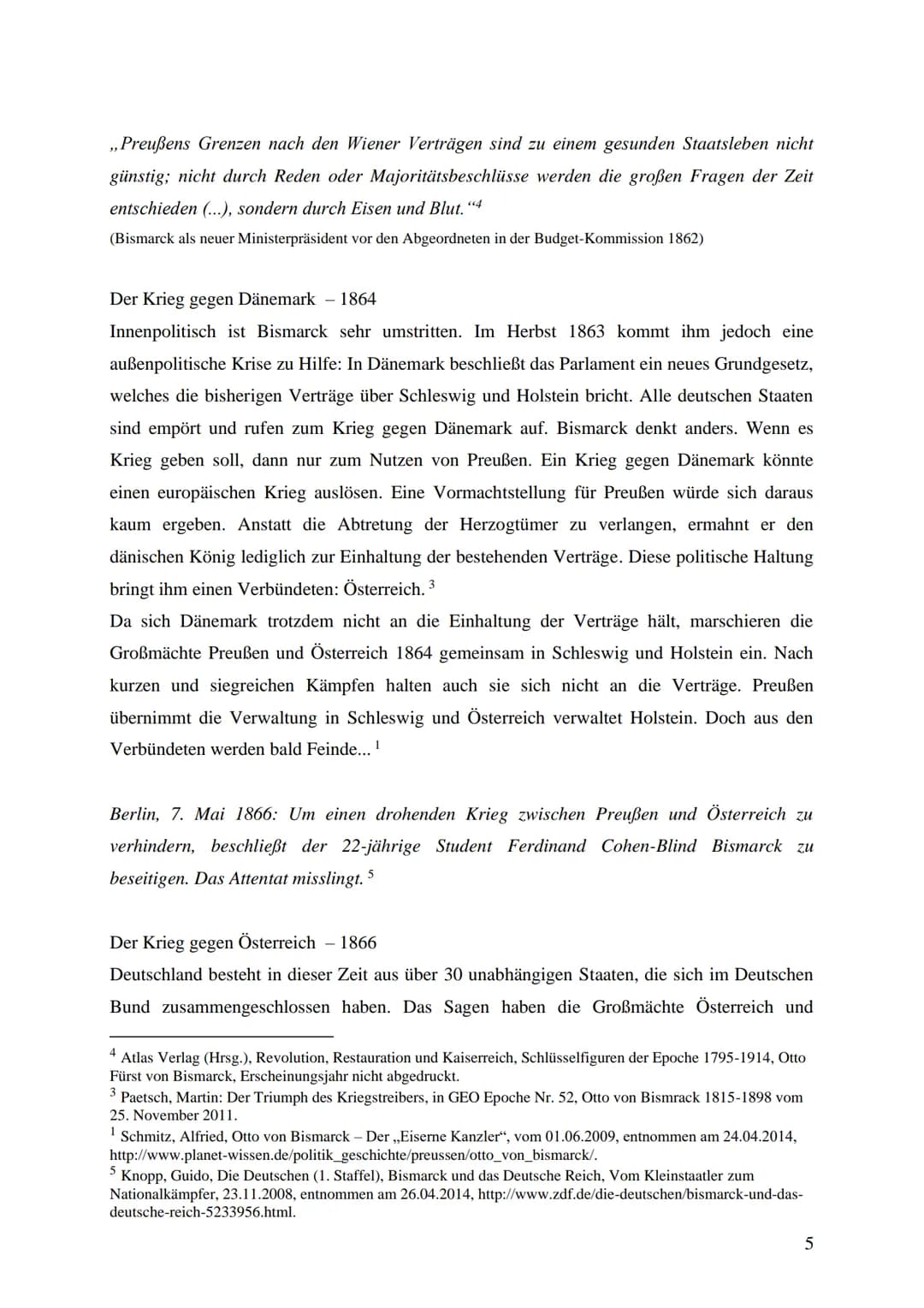 Thema der Arbeit:
Gehasst und verehrt:
Otto von Bismarck
Unterrichtsfach: Geschichte
Lehrer:
XXX
Abgabetermin: XXX
Präsentation:
XXX Thema d