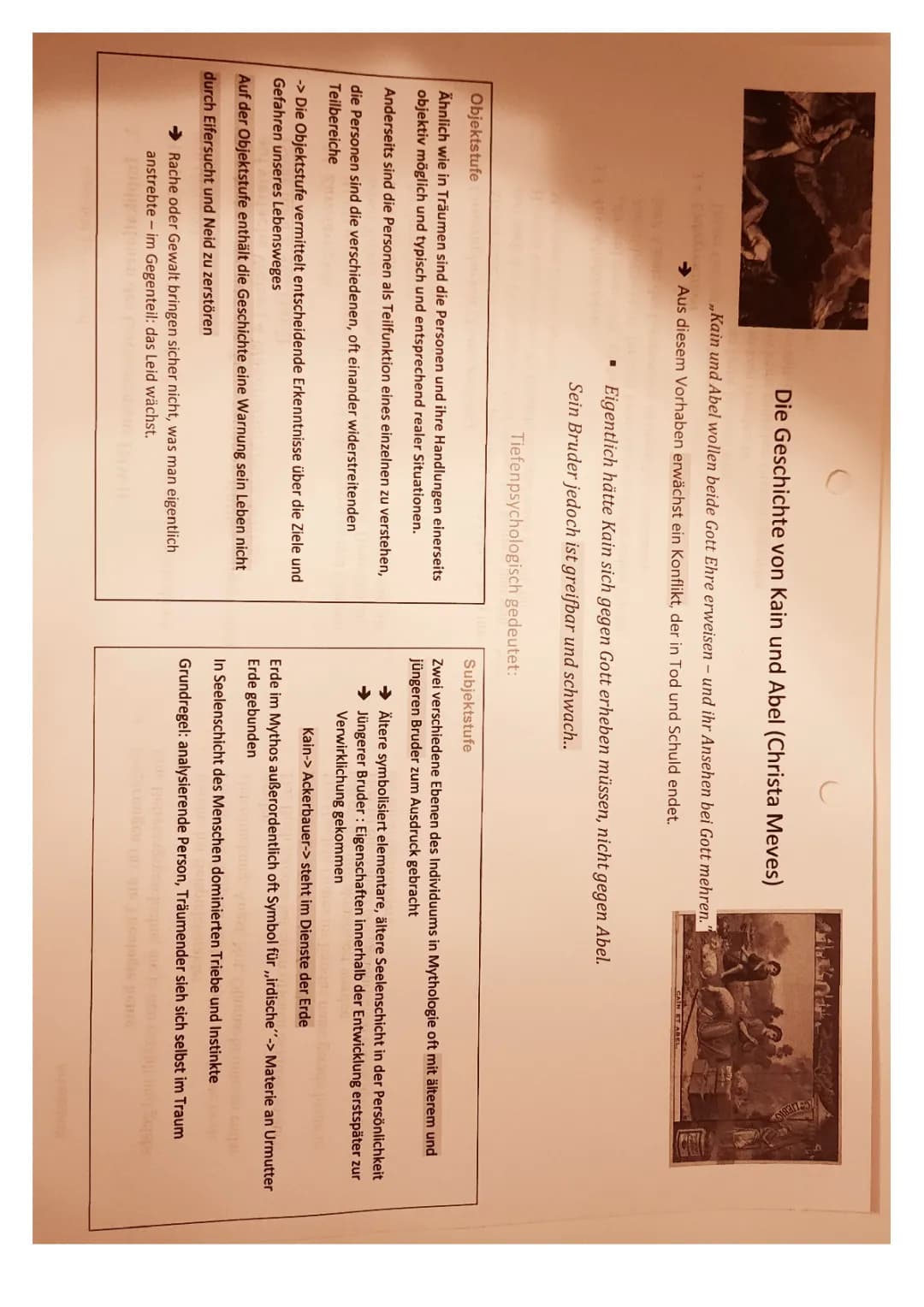 Die Geschichte von Kain und Abel