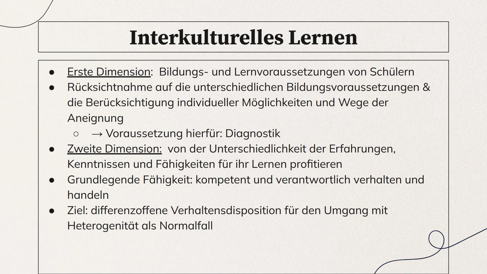 INTERKULTURELLE
PÄDAGOGIK
Allgemeines zum Thema & die Theorie nach
W. Nieke 1. Definition
2. Entstehung der interkulturellen Pädagogik
3. En