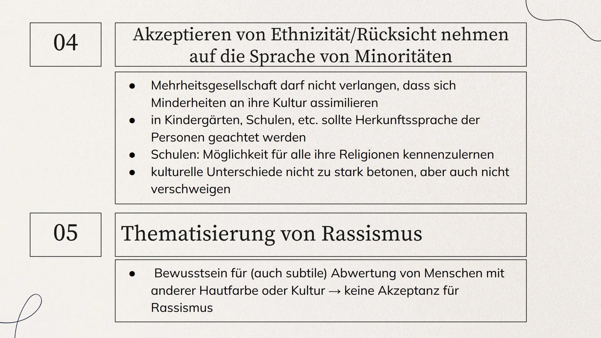 INTERKULTURELLE
PÄDAGOGIK
Allgemeines zum Thema & die Theorie nach
W. Nieke 1. Definition
2. Entstehung der interkulturellen Pädagogik
3. En