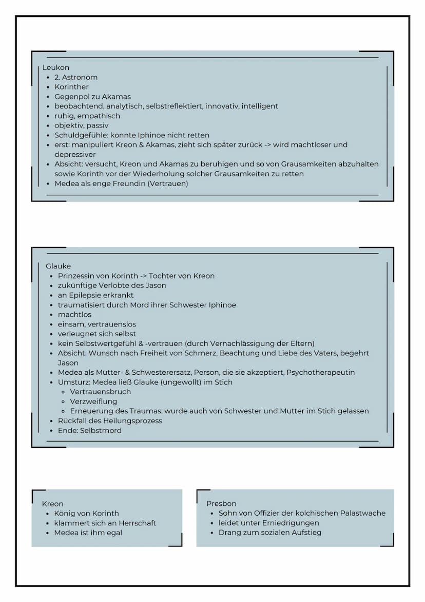 Werke des Deutsch-LK's: Themen und Bezüge im Überblick
Christa Wolf: Medea.Stimmen
Gattung: Epik
Literaturepoche: Literatur der Moderne / Po