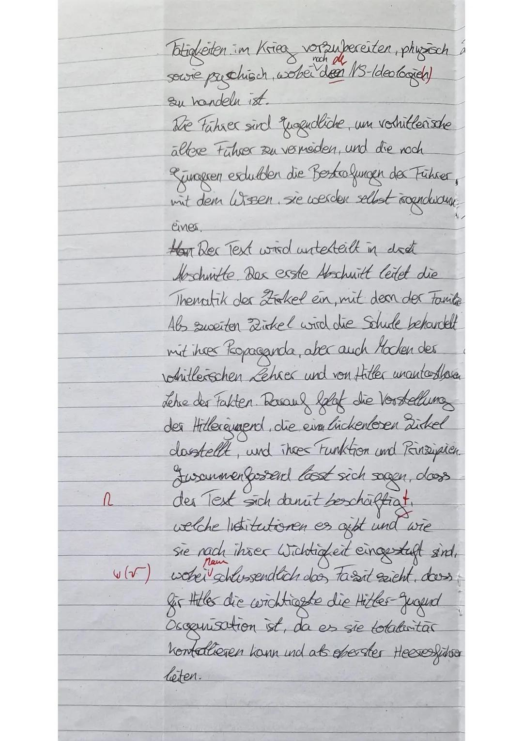 GK EW Q2
Name:
2. Klausur
6.12.122
Erika Mann: Die ,,Staatsjugend"
Der weiteste Zirkel, der in Nazideutschland um die Jugend gezogen ist, ab