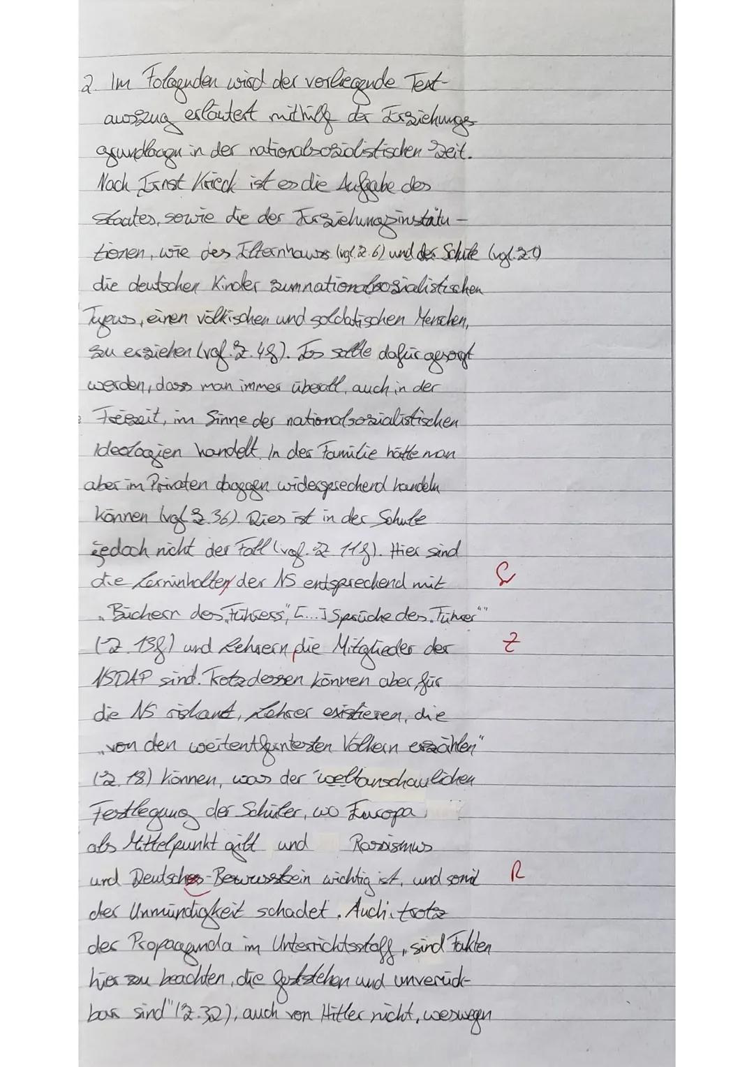 GK EW Q2
Name:
2. Klausur
6.12.122
Erika Mann: Die ,,Staatsjugend"
Der weiteste Zirkel, der in Nazideutschland um die Jugend gezogen ist, ab