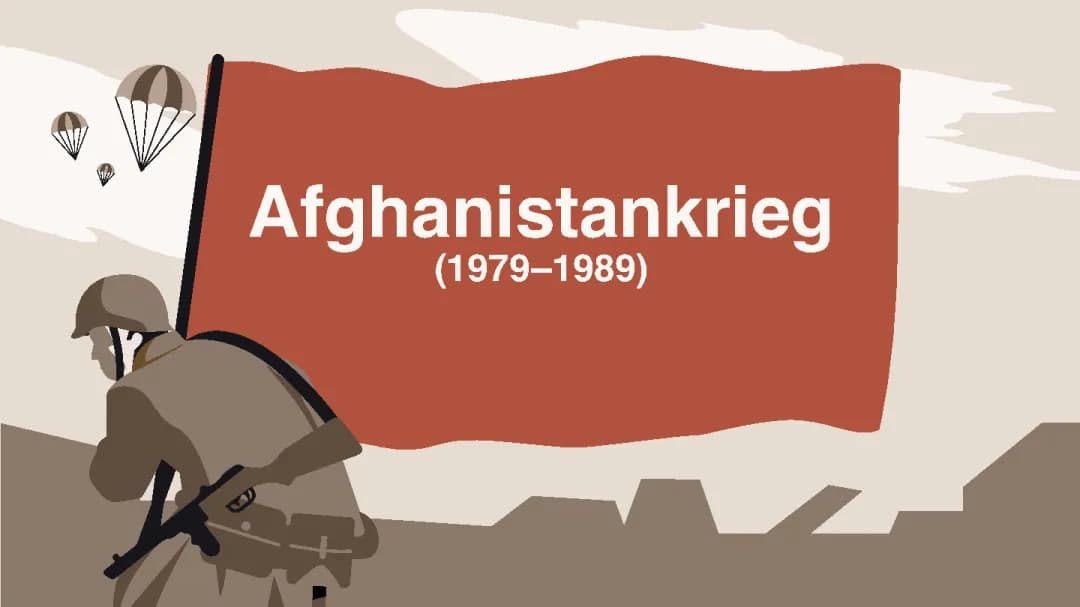 Afghanistan-Krieg 1979-1989: Auslöser, Verlauf und Folgen