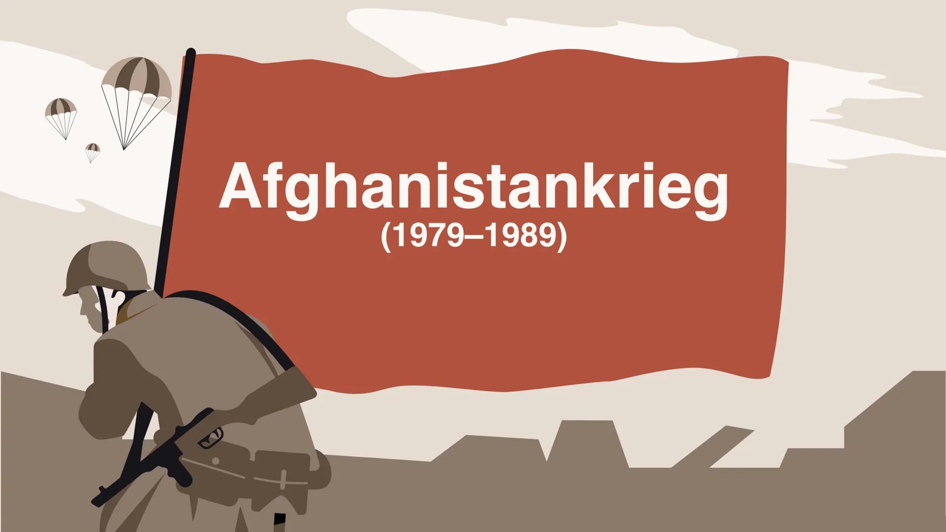 Afghanistankrieg
(1979-1989) Inhaltsverzeichnis
-01-
Beschreibe die
Schwerpunkte der
sowjetischen
Außenpolitik.
-03-
Nimm Stellung, inwiewei