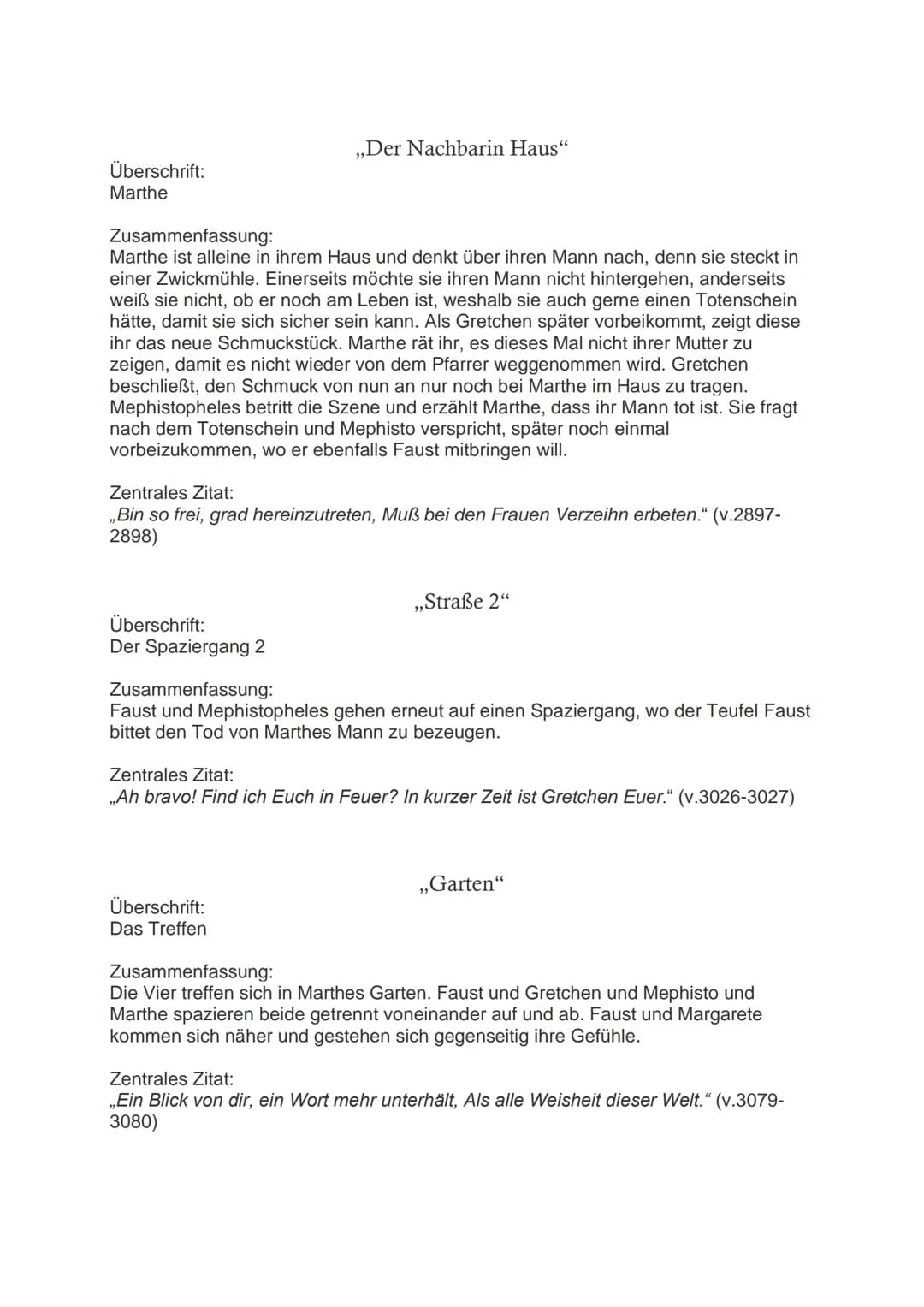 Überschrift:
Der Teufelspack
Zusammenfassung:
Faust ist erneut betrübt und zweifelt an seinem Leben, Mephistopheles bekommt
dies mit und sta